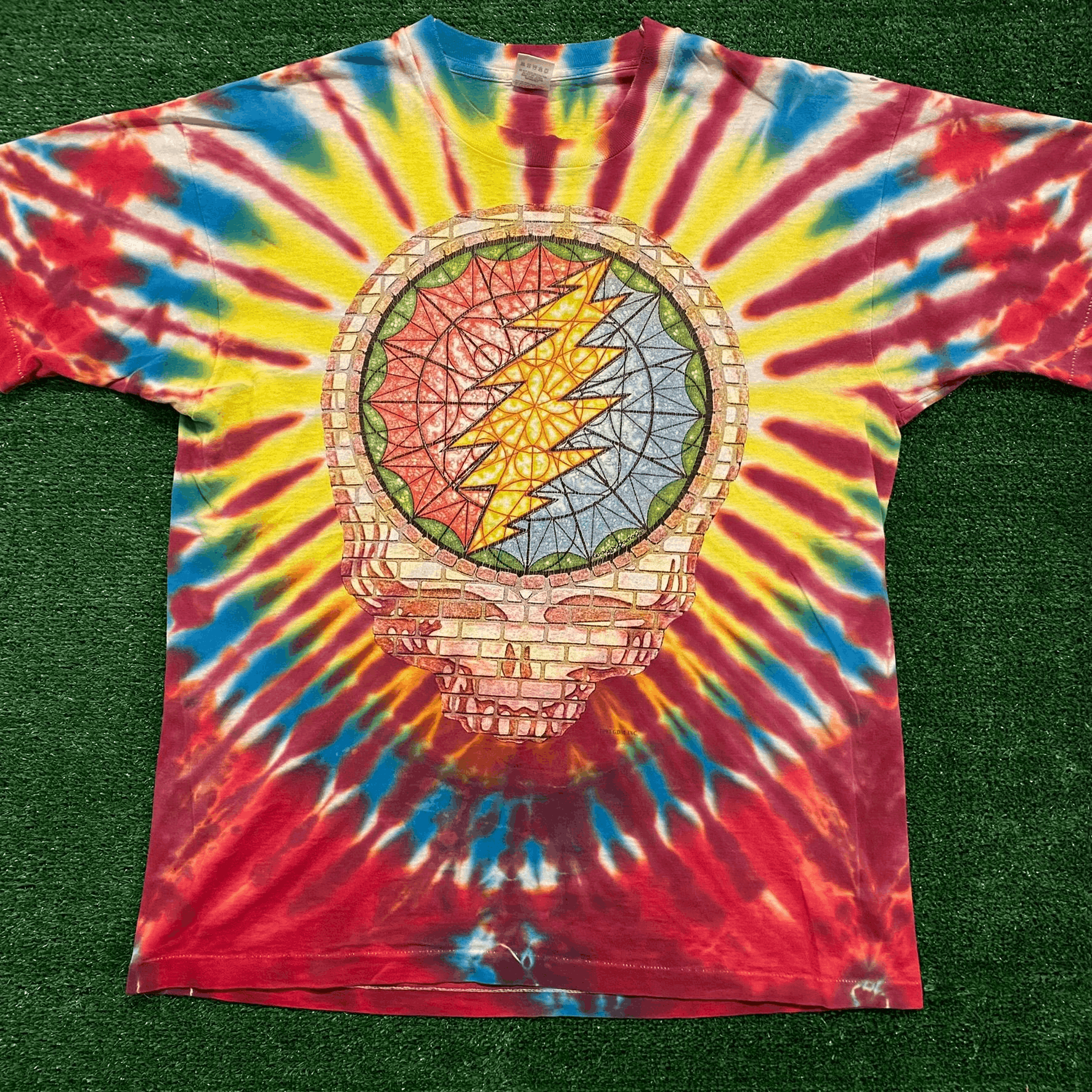 The Hundreds Greatful Dead tie buy dye tee