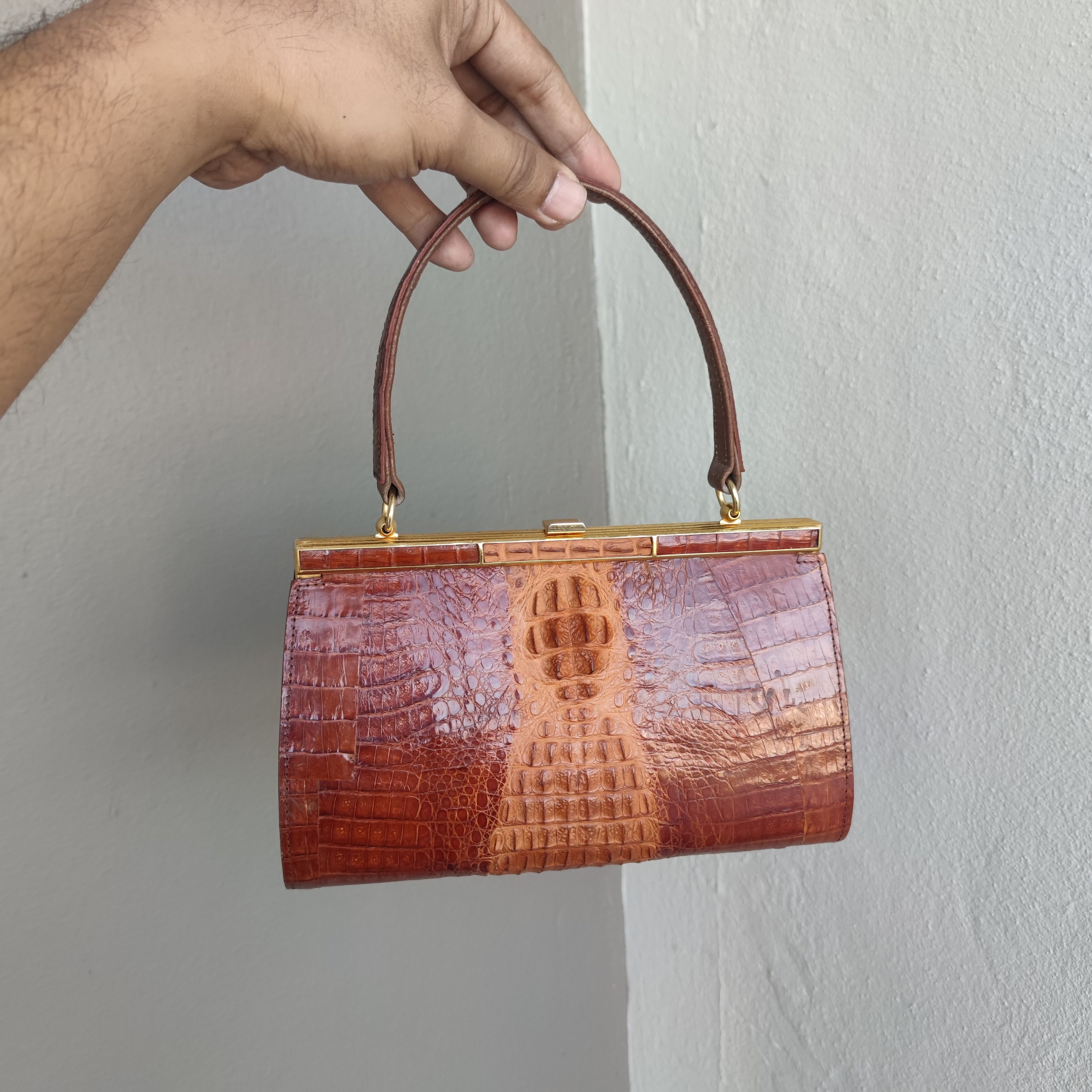 Vintage VINTAGE ALLIGATOR SKIN BAG Size ONE SIZE - 3 Thumbnail