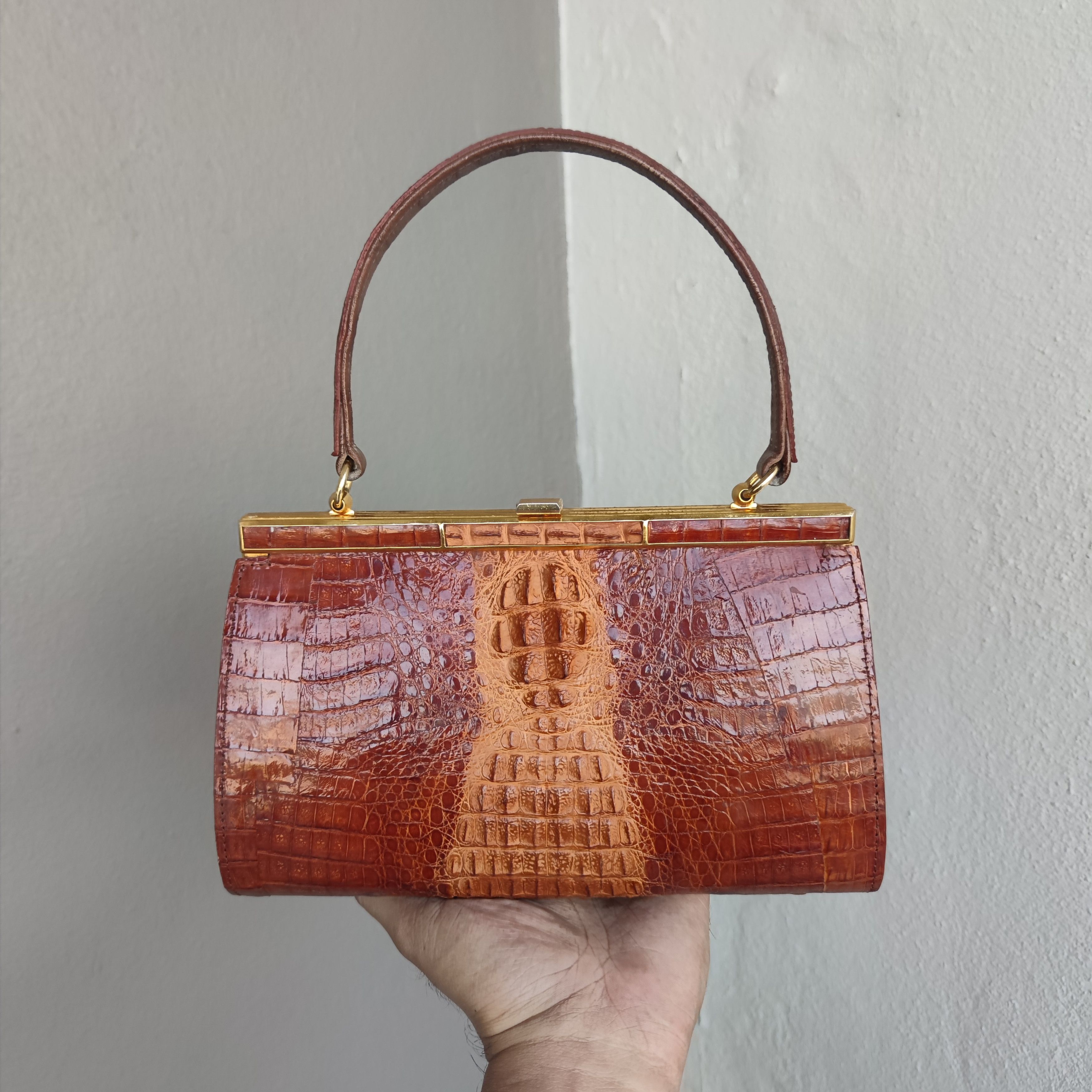 Vintage VINTAGE ALLIGATOR SKIN BAG Size ONE SIZE - 1 Thumbnail