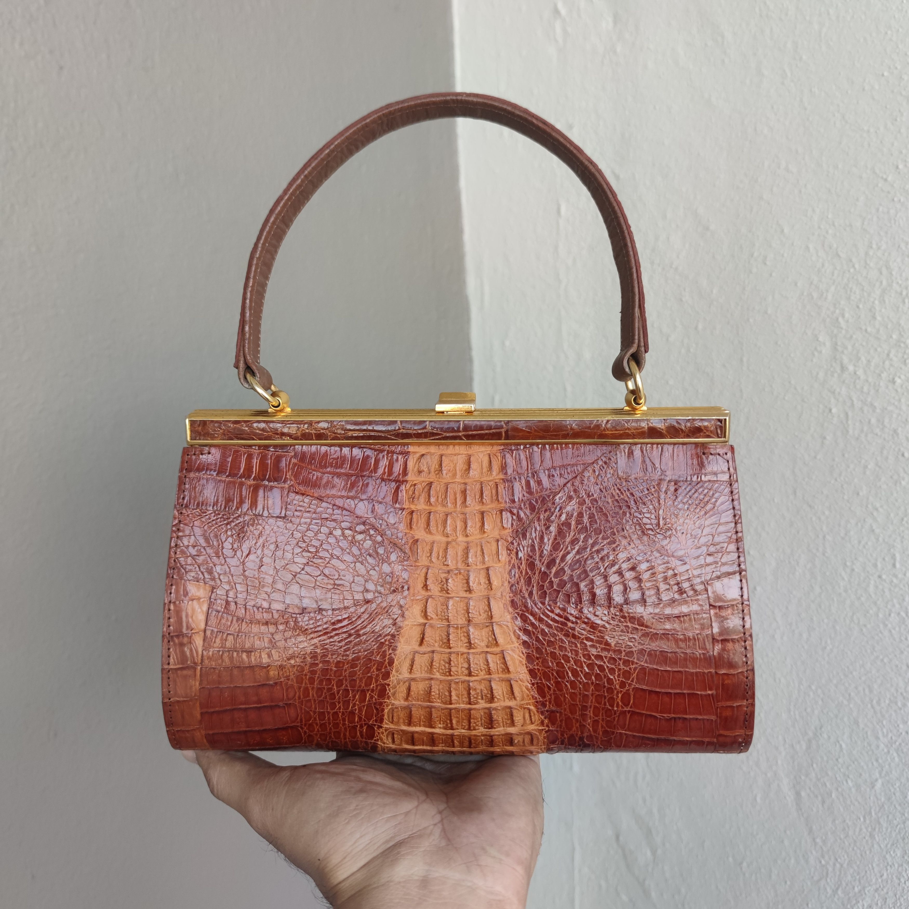 Vintage VINTAGE ALLIGATOR SKIN BAG Size ONE SIZE - 5 Thumbnail