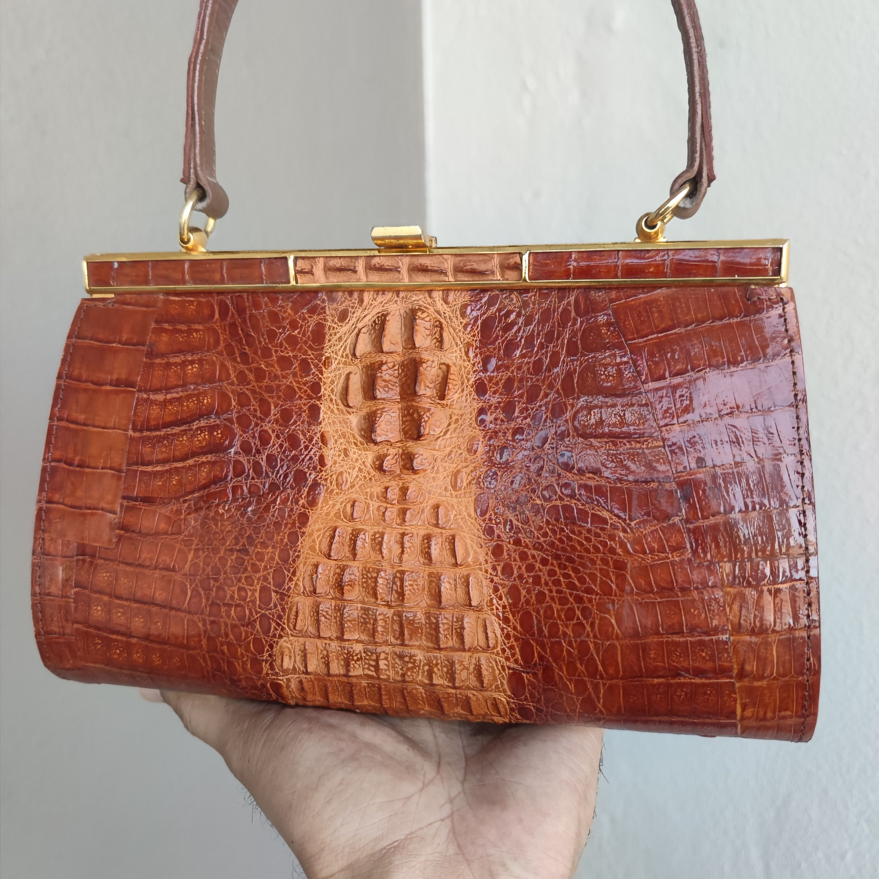 Vintage VINTAGE ALLIGATOR SKIN BAG Size ONE SIZE - 8 Thumbnail