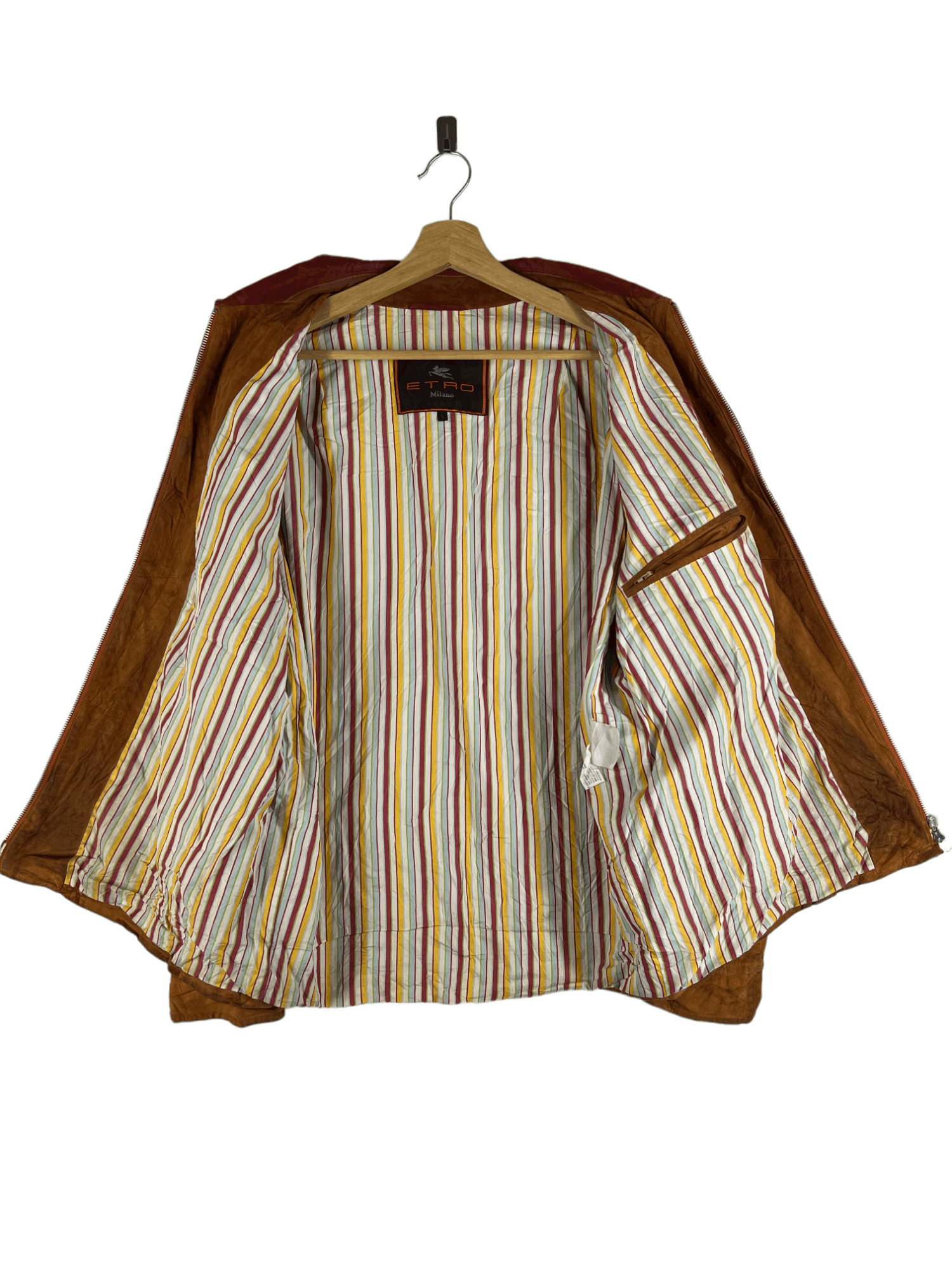 Etro ETRO SUEDE LEATHER JACKET Size US L / EU 52-54 / 3 - 4 Thumbnail