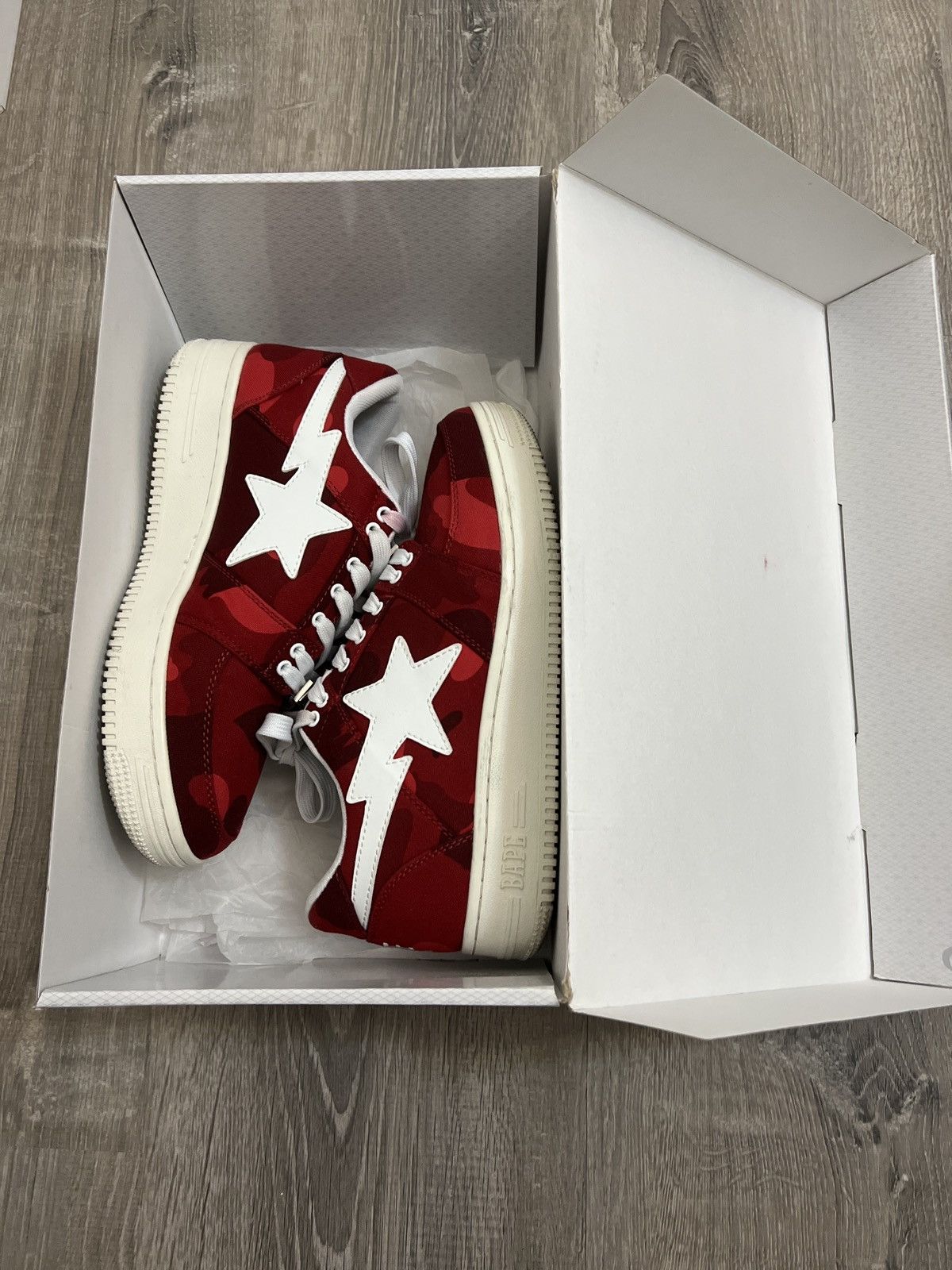 Bape COLOR CAMO BAPE STA LOW Size US 8 / EU 41 - 1 Thumbnail