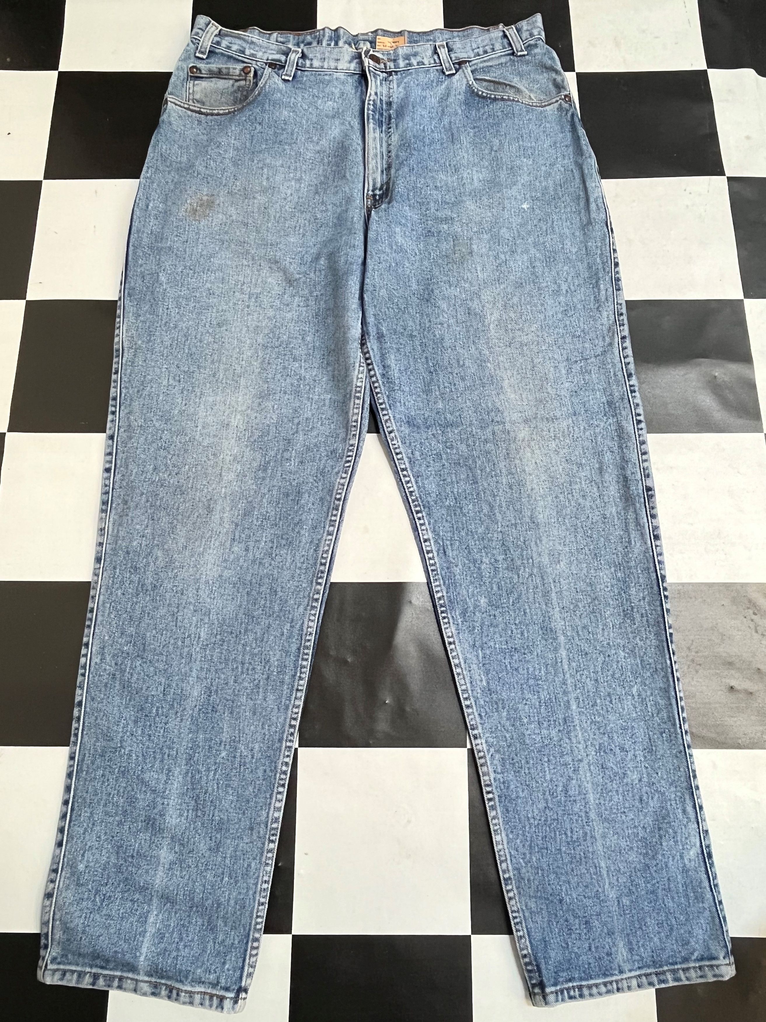 Vintage 90s Levis 545 Faded Denim Jean L243