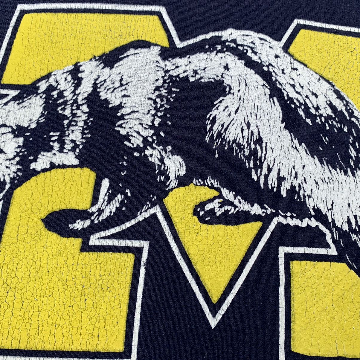 Vintage Vintage Michigan Wolverines University Football Sweatshirt Size US L / EU 52-54 / 3 - 8 Thumbnail