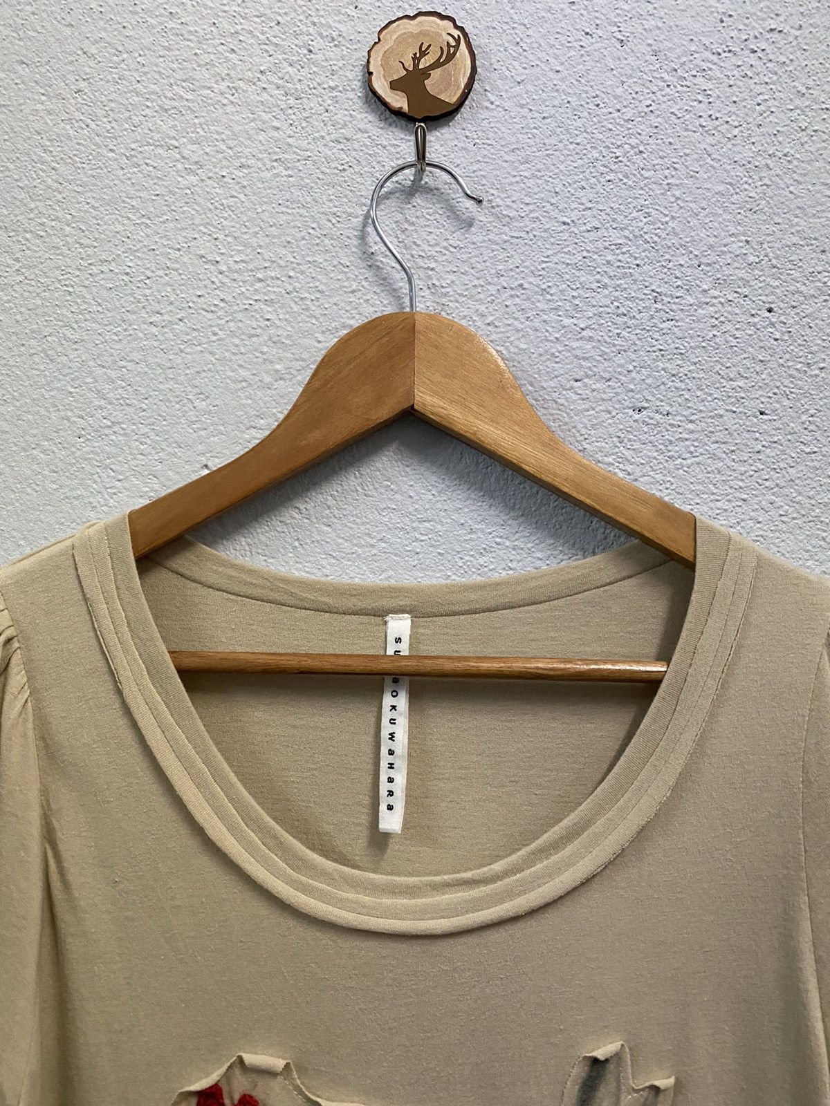Issey Miyake SUNAO KUWAHARA By Issey Miyake Short Sleeve T-Shirt Size M / US 6-8 / IT 42-44 - 2 Thumbnail