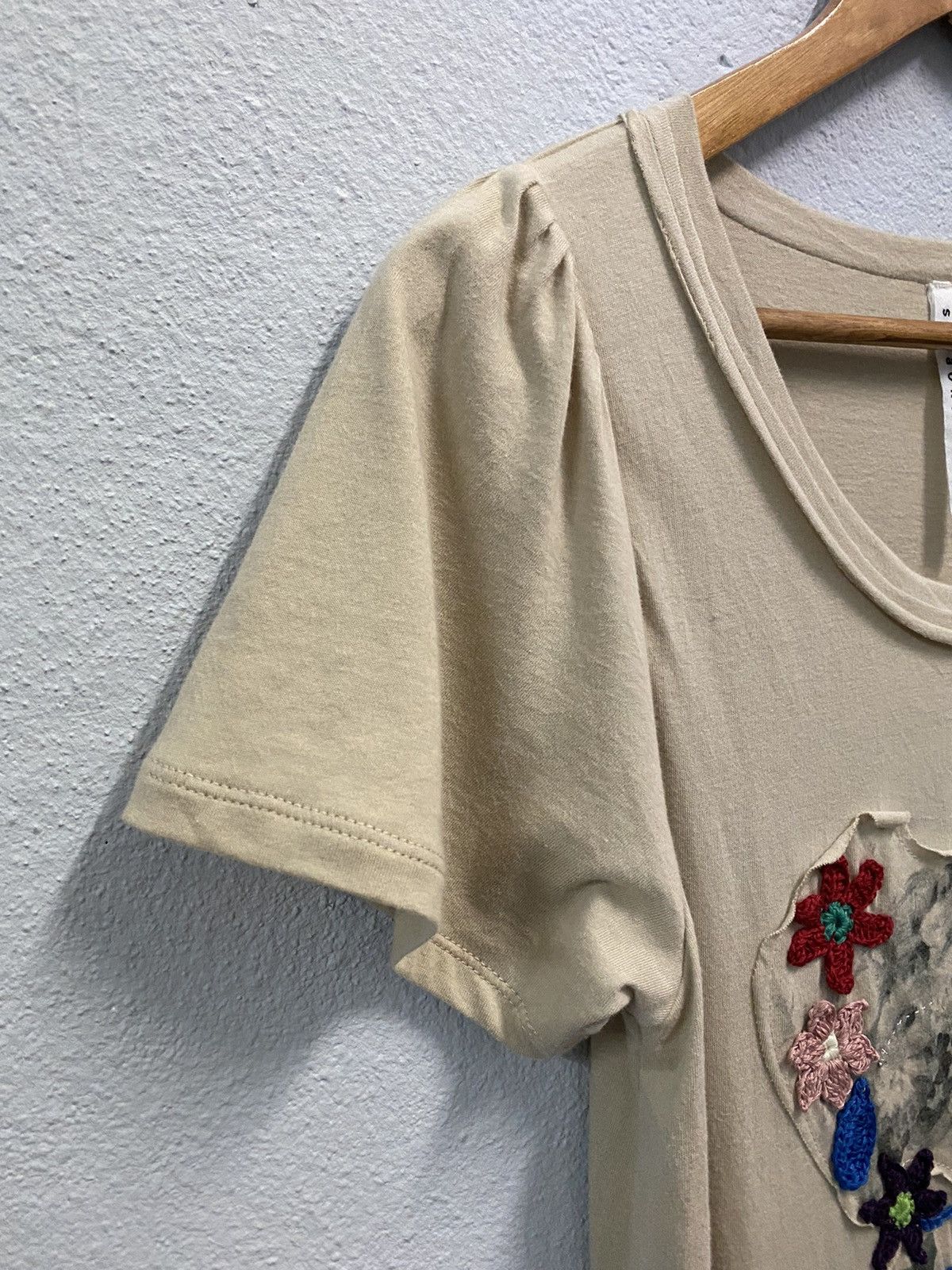 Issey Miyake SUNAO KUWAHARA By Issey Miyake Short Sleeve T-Shirt Size M / US 6-8 / IT 42-44 - 4 Thumbnail