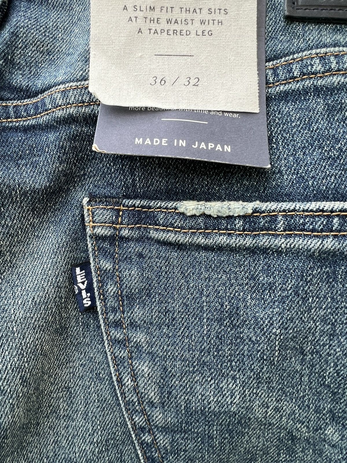 Levi's Made & Crafted NWT Levi’s Made & Crafted Stretch Denim Slim Taper Jeans Size US 36 / EU 52 - 17 Thumbnail