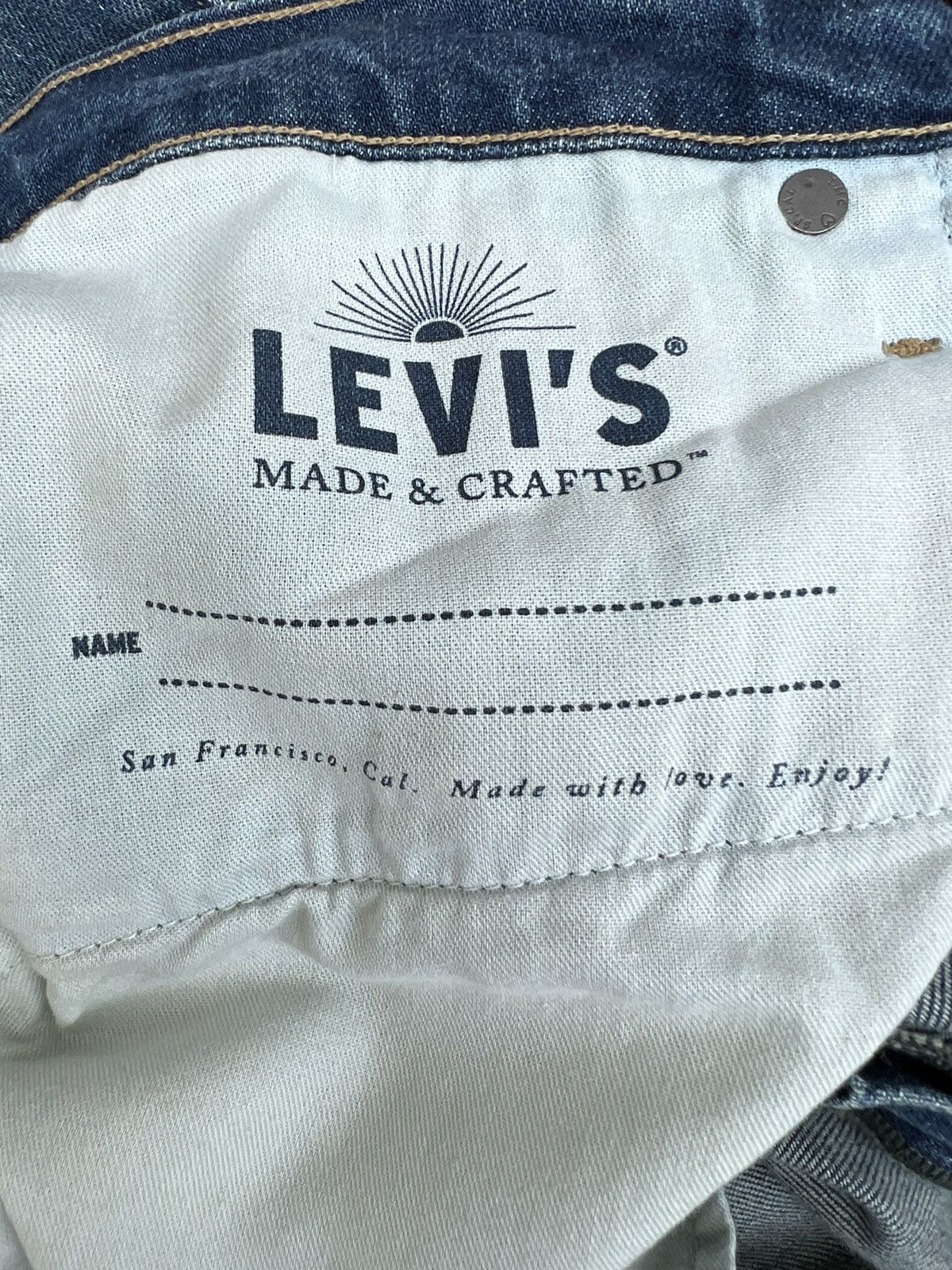 Levi's Made & Crafted NWT Levi’s Made & Crafted Stretch Denim Slim Taper Jeans Size US 36 / EU 52 - 23 Thumbnail