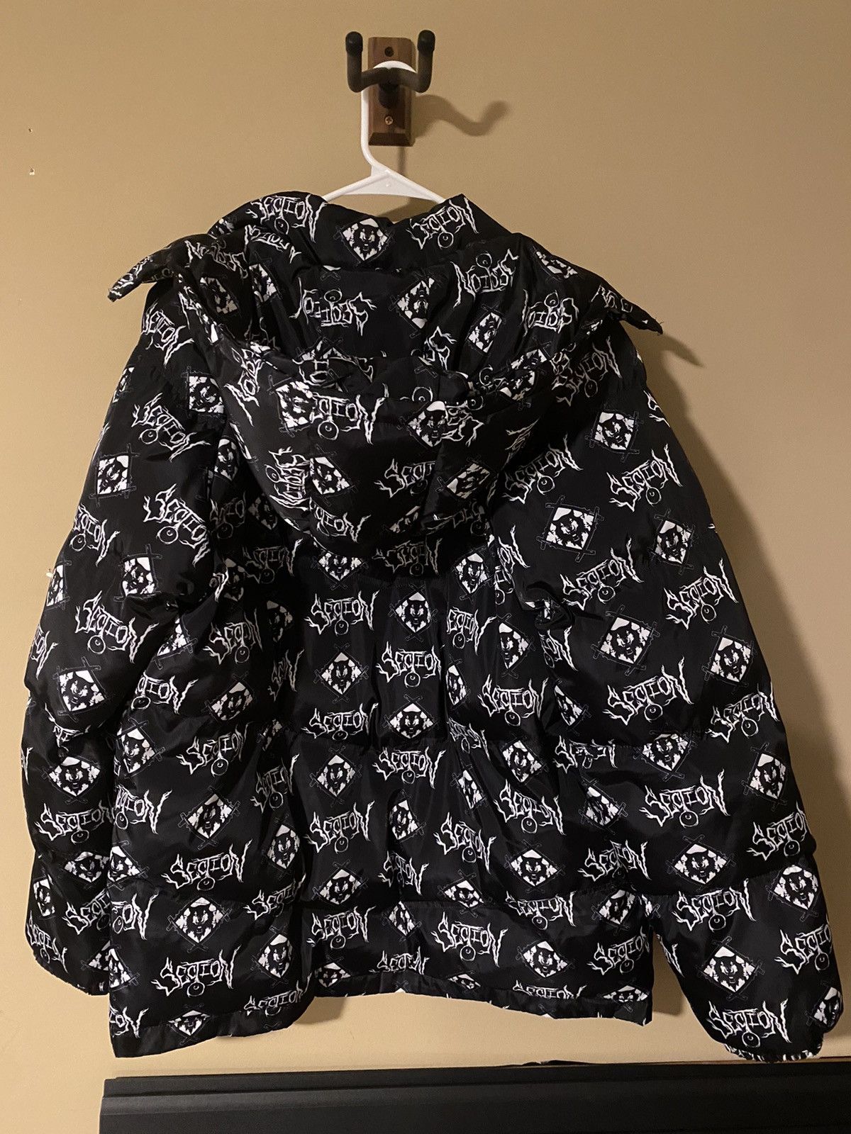 Section 8 × Xavier Wulf / Hollow Squad Xavier Wulf Signed Section 8 x  Hollow squad puffer | Grailed