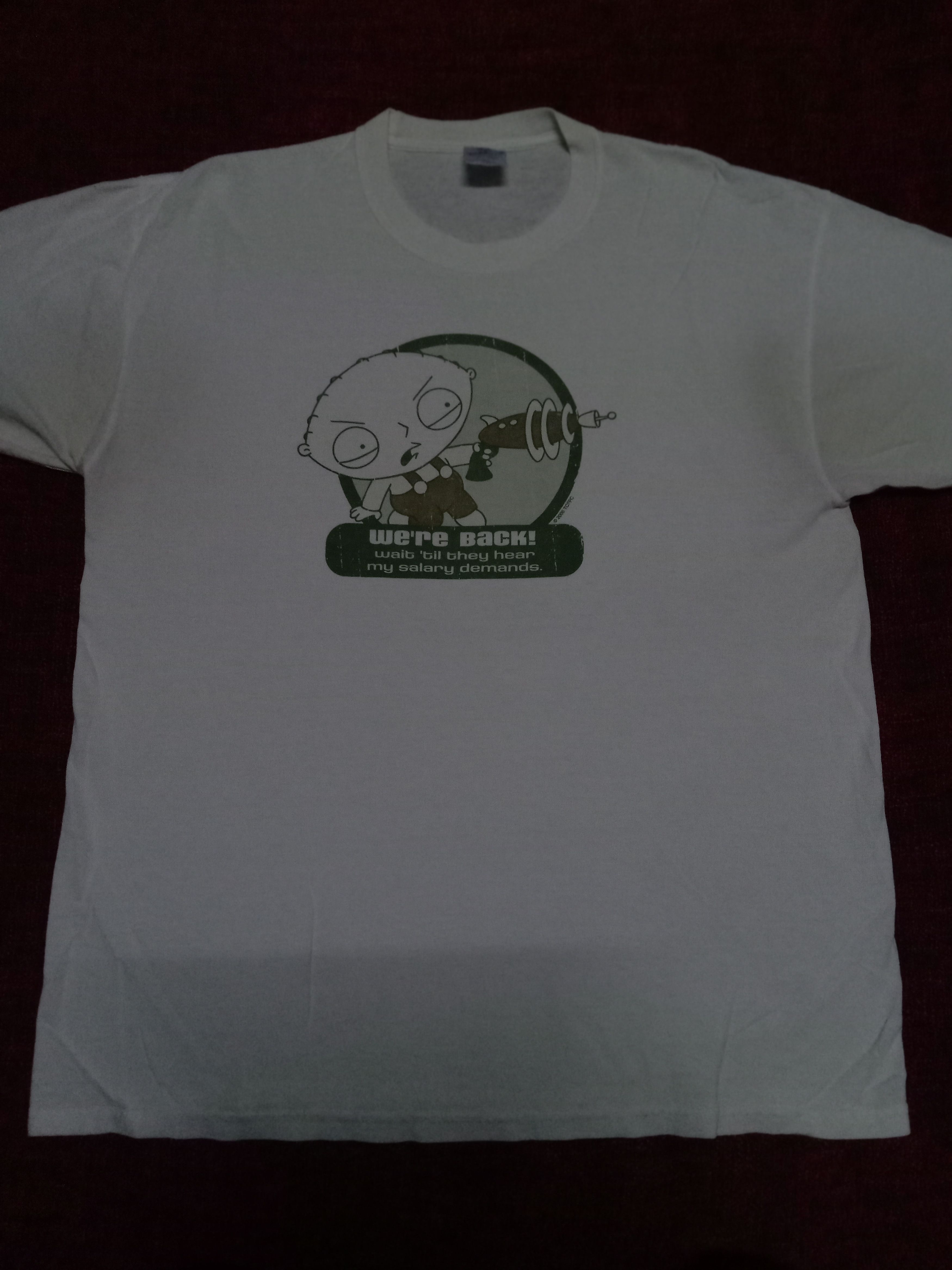 Cartoon Network Vintage Family Guy Tee The Simpsons Futurama Size US XL / EU 56 / 4 - 5 Thumbnail