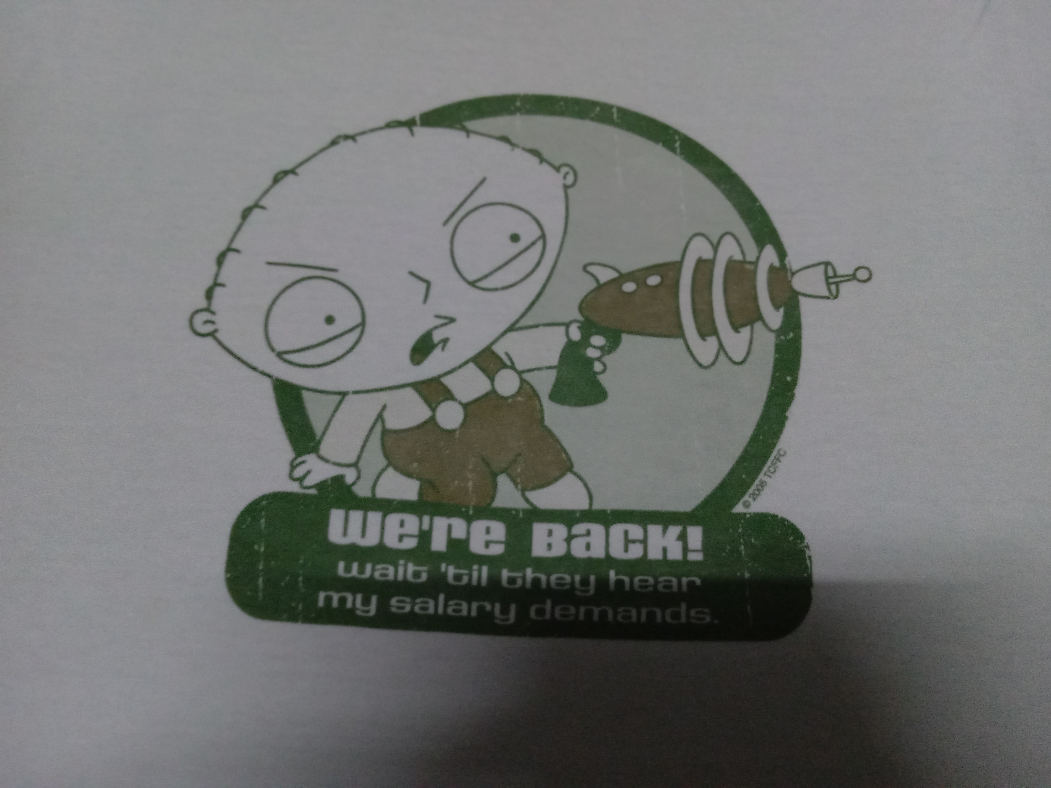 Cartoon Network Vintage Family Guy Tee The Simpsons Futurama Size US XL / EU 56 / 4 - 2 Thumbnail