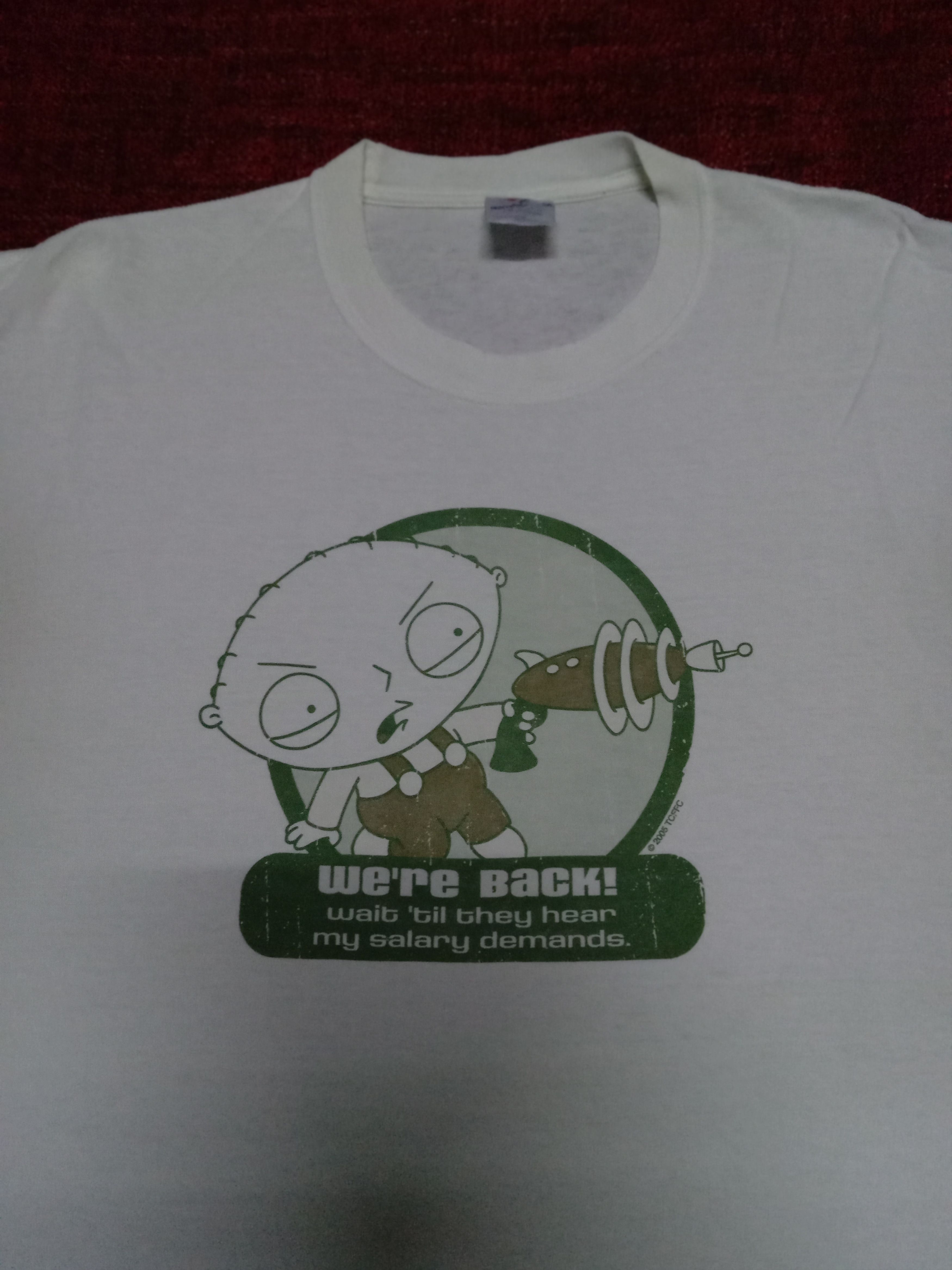 Cartoon Network Vintage Family Guy Tee The Simpsons Futurama Size US XL / EU 56 / 4 - 1 Thumbnail