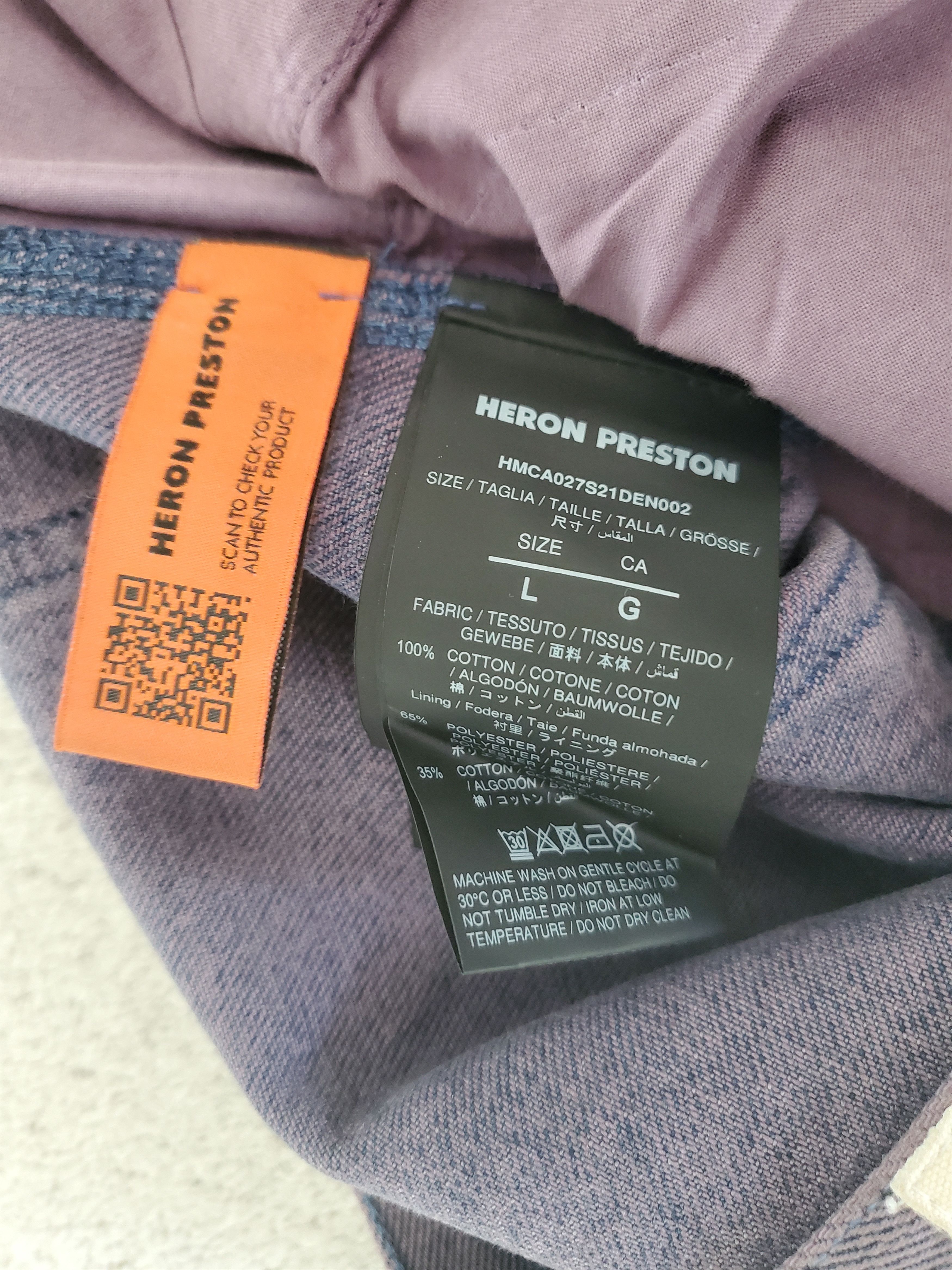 Heron Preston Heron Preston Carpenter Pants Size US 34 / EU 50 - 3 Thumbnail