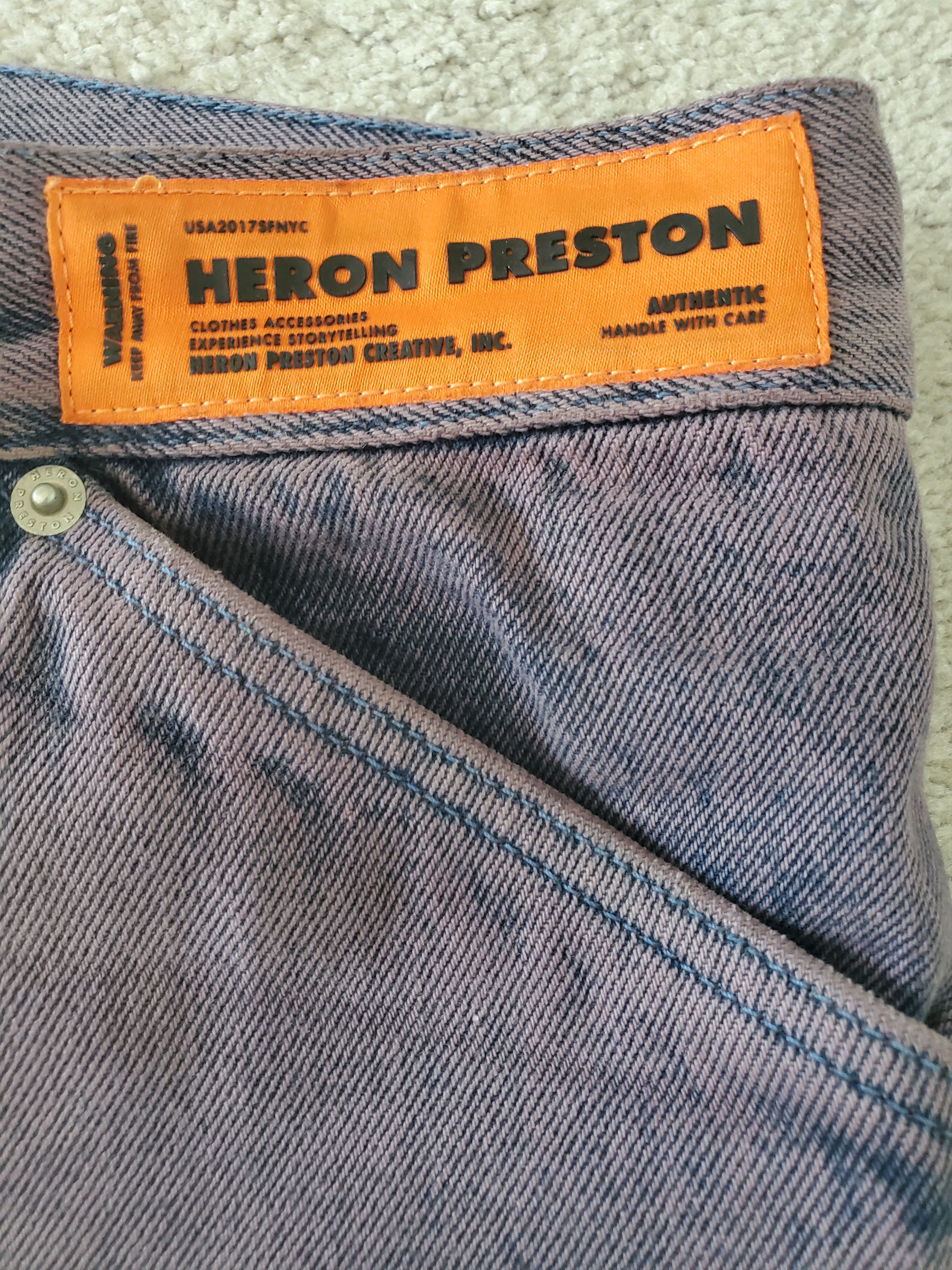 Heron Preston Heron Preston Carpenter Pants Size US 34 / EU 50 - 4 Thumbnail