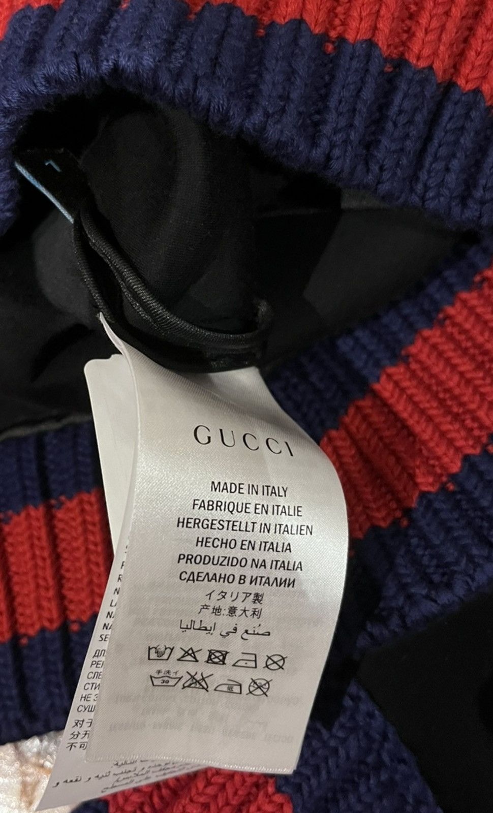 Gucci AW16 New Gucci Ghost Black Neoprene Diamond Sweatshirt L Grailed