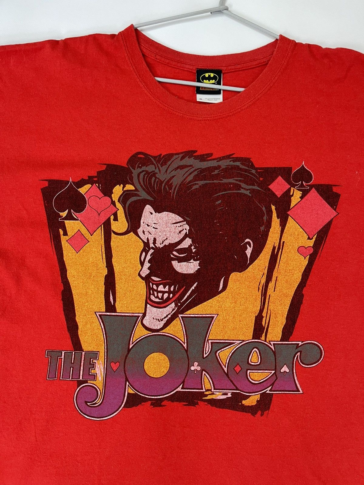 DC Comics DC Comics vintage s09 Batman THE JOKER big logo tee shirt Size US XL / EU 56 / 4 - 5 Thumbnail