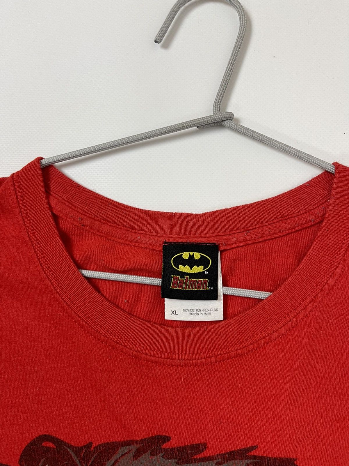 DC Comics DC Comics vintage s09 Batman THE JOKER big logo tee shirt Size US XL / EU 56 / 4 - 6 Thumbnail
