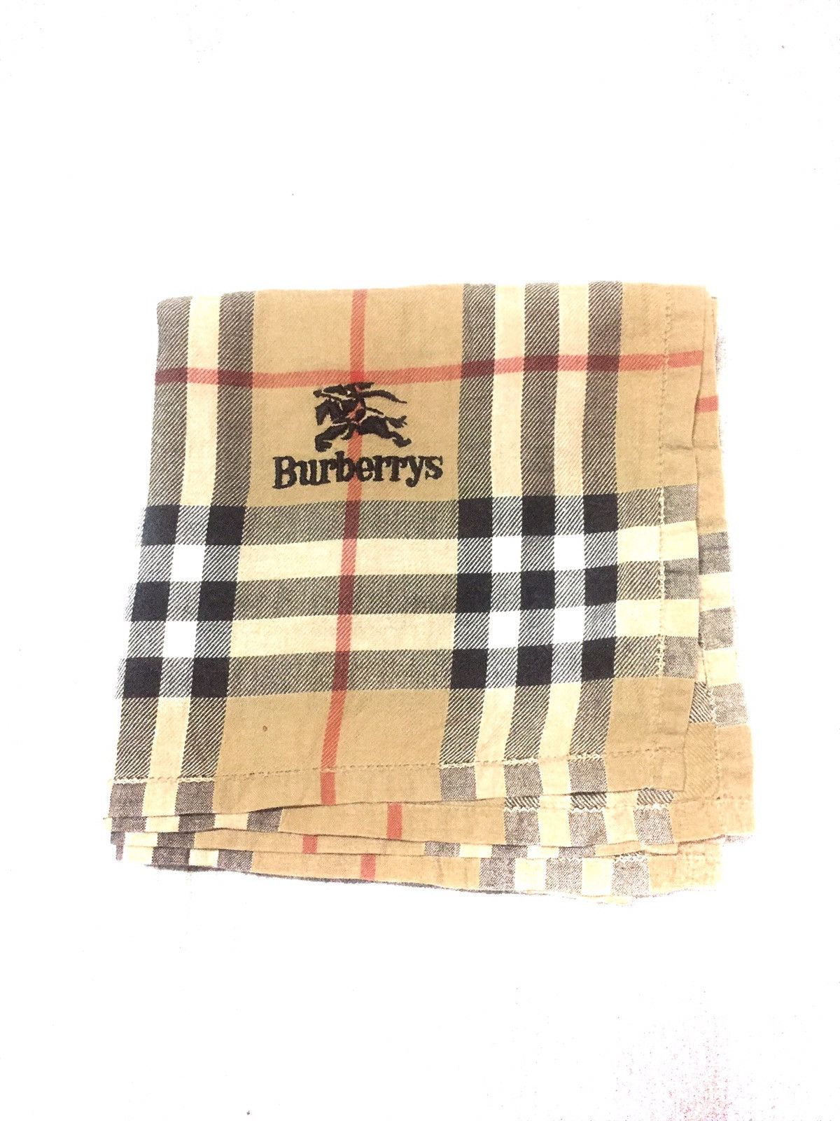 Designer Burberry Bandana Handkerchief Nova Check Classic Design Size ONE SIZE - 5 Thumbnail