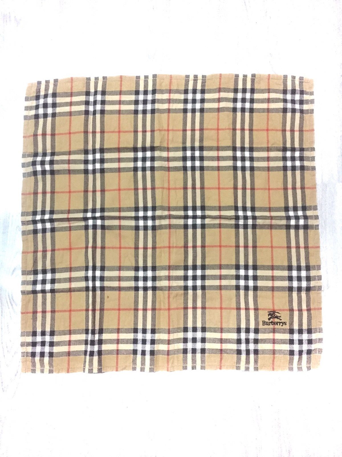 Designer Burberry Bandana Handkerchief Nova Check Classic Design Size ONE SIZE - 1 Thumbnail