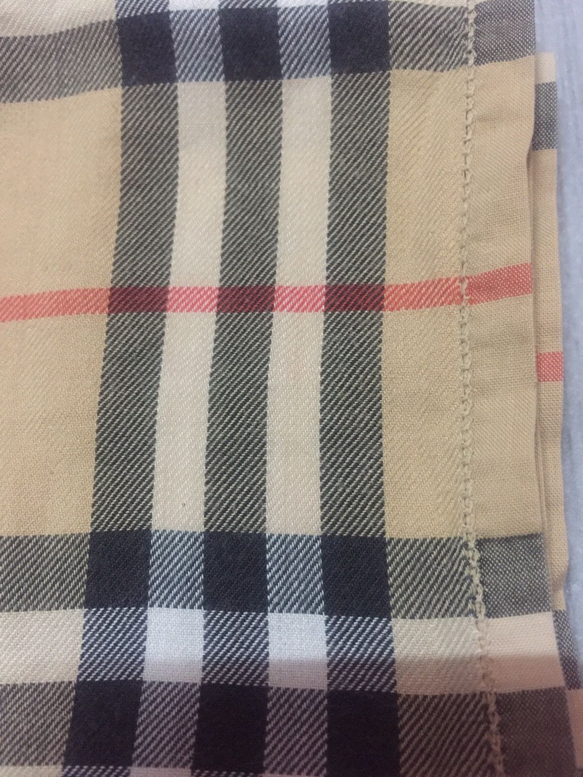 Designer Burberry Bandana Handkerchief Nova Check Classic Design Size ONE SIZE - 6 Thumbnail