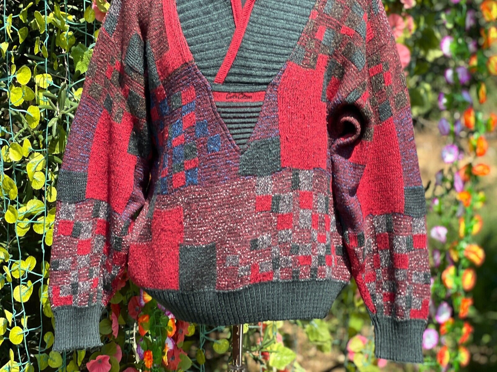Carlo Colucci Carlo Colucci Jumper Knit 3D Sweater Coogi size 50 M 2 14 Size US M / EU 48-50 / 2 - 3 Thumbnail