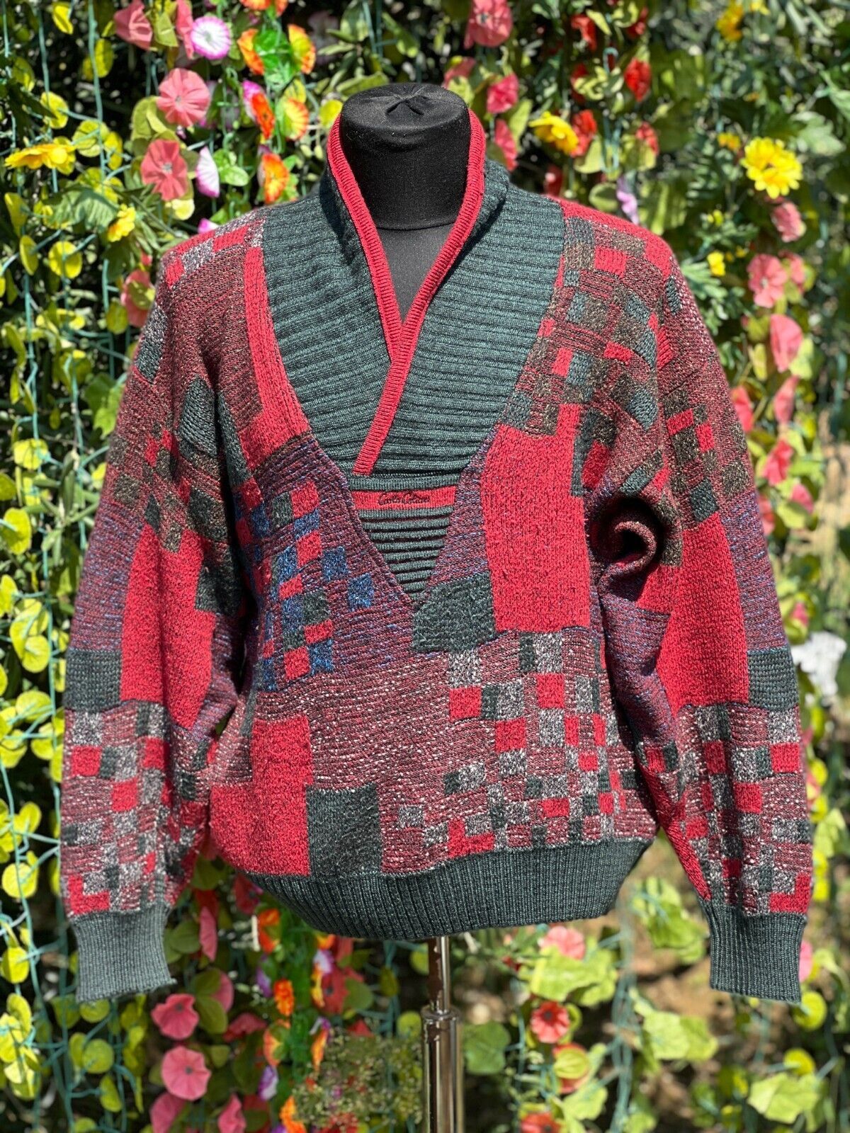 Carlo Colucci Carlo Colucci Jumper Knit 3D Sweater Coogi size 50 M 2 14 Size US M / EU 48-50 / 2 - 4 Thumbnail