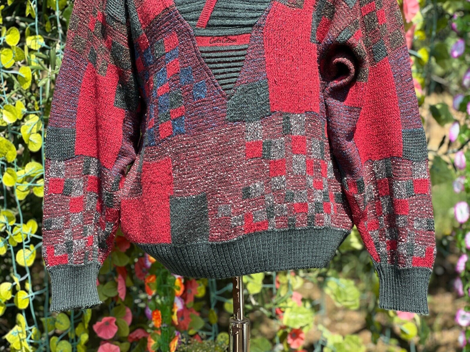 Carlo Colucci Carlo Colucci Jumper Knit 3D Sweater Coogi size 50 M 2 14 Size US M / EU 48-50 / 2 - 6 Thumbnail