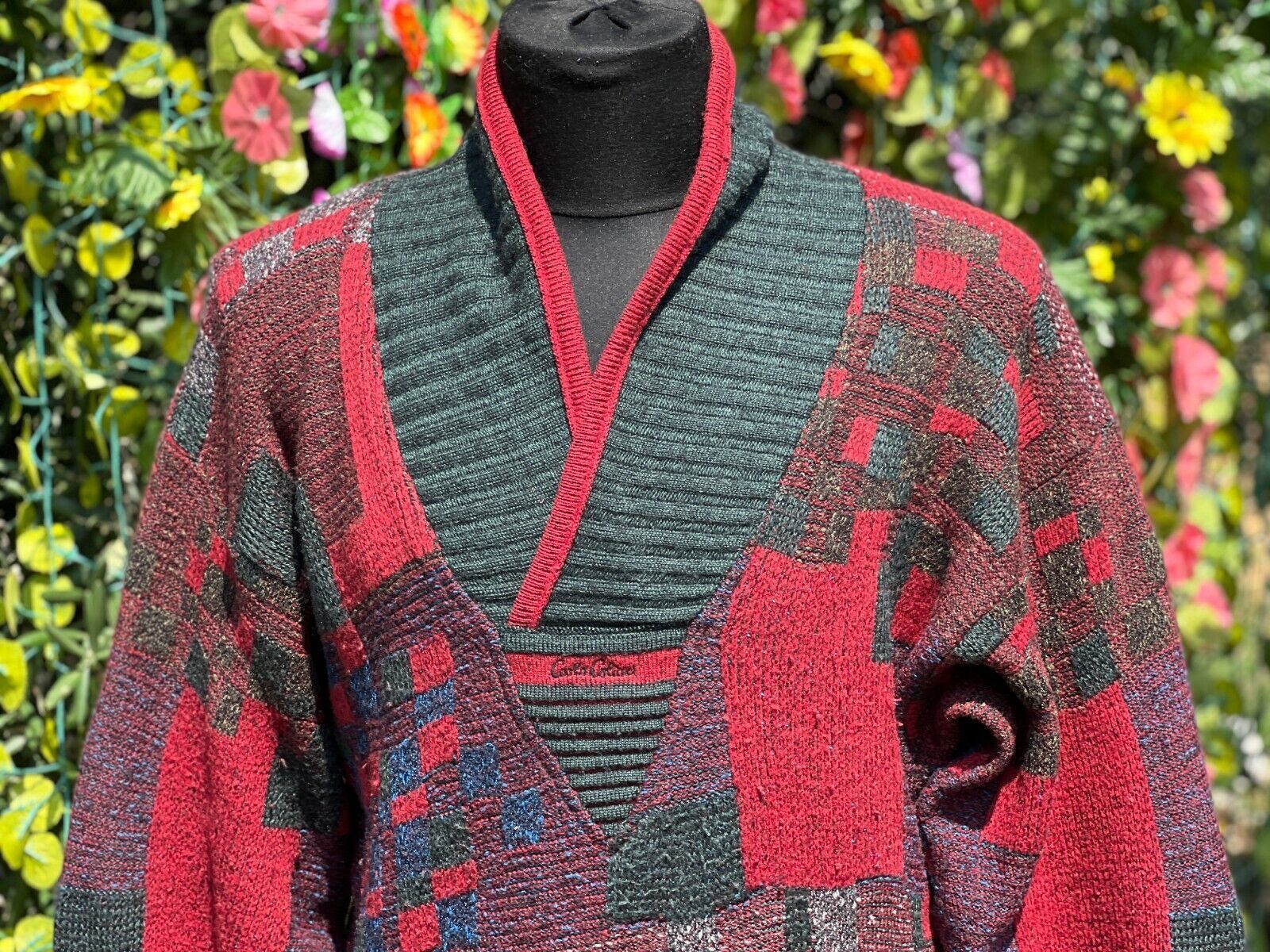 Carlo Colucci Carlo Colucci Jumper Knit 3D Sweater Coogi size 50 M 2 14 Size US M / EU 48-50 / 2 - 7 Thumbnail