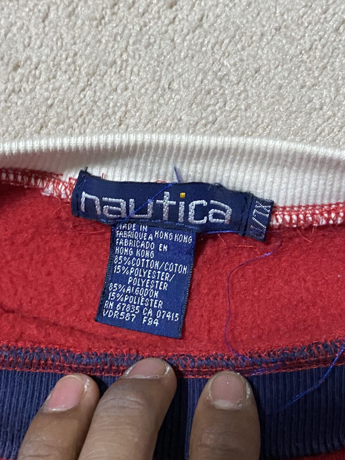 Nautica Vintage Nautica Crewneck Size US XL / EU 56 / 4 - 3 Thumbnail