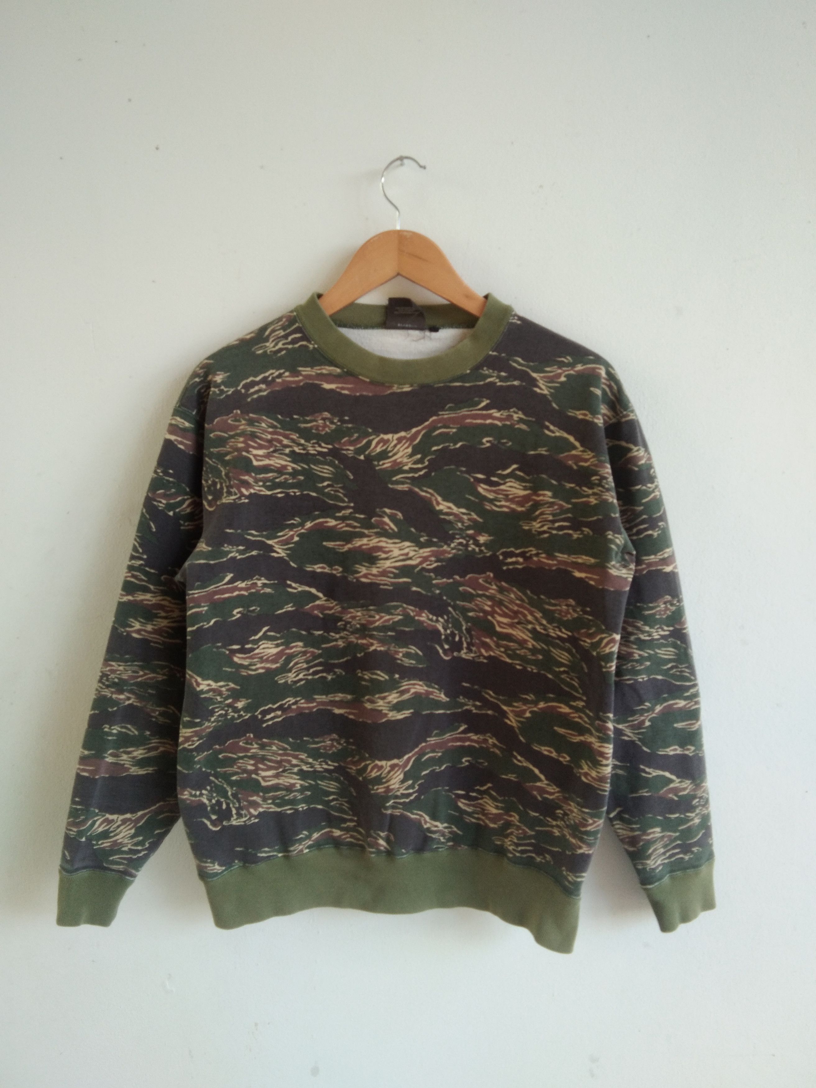Beams Japan Tiger Camo Sweatshirt