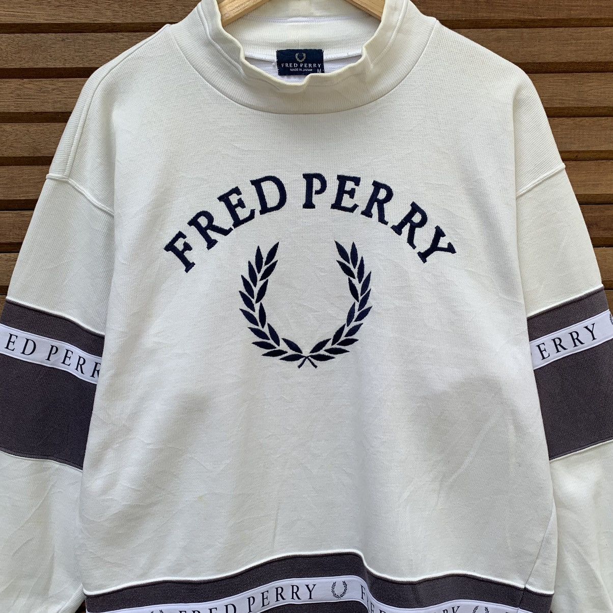Fred Perry × Vintage Vintage 1990s Fred Perry Big Logo Size US M / EU 48-50 / 2 - 3 Thumbnail
