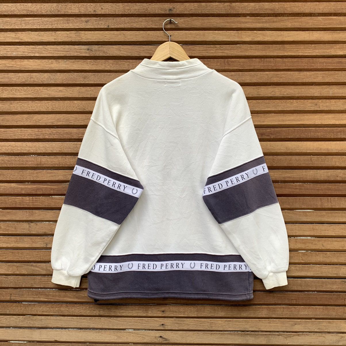 Fred Perry × Vintage Vintage 1990s Fred Perry Big Logo Size US M / EU 48-50 / 2 - 2 Thumbnail