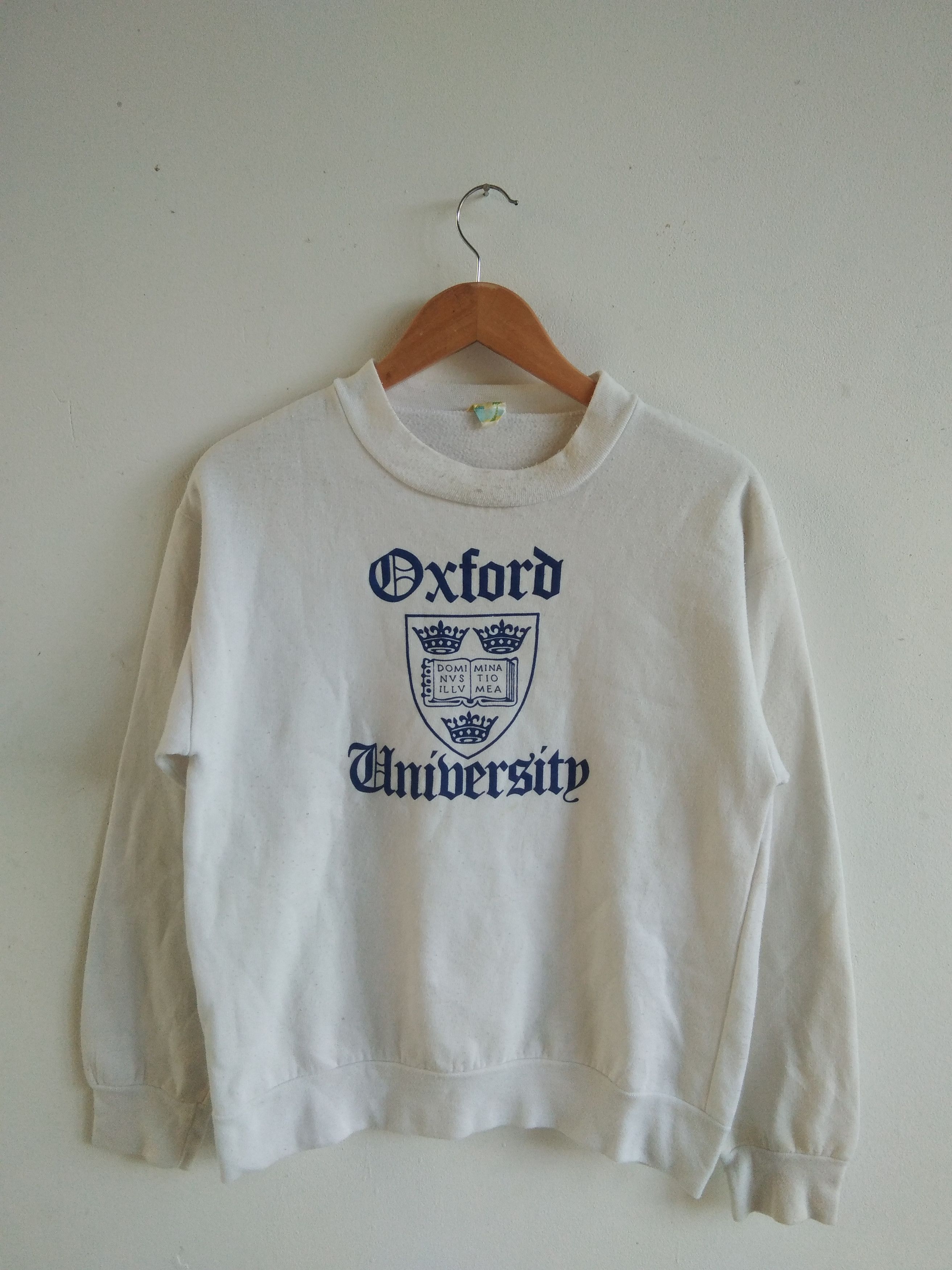American College Oxford Vintage Vintage 90s Oxford University Crewneck Sweatshirt Grailed