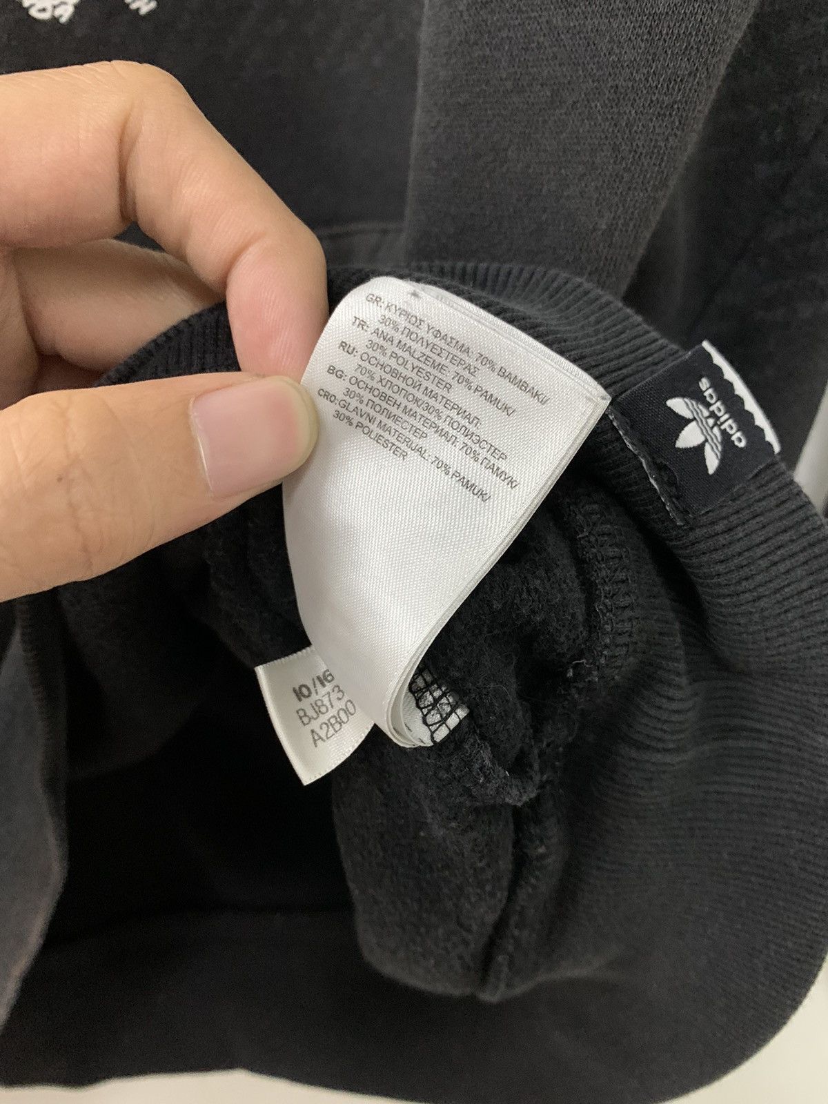 Adidas Trefoil Faded Distressed