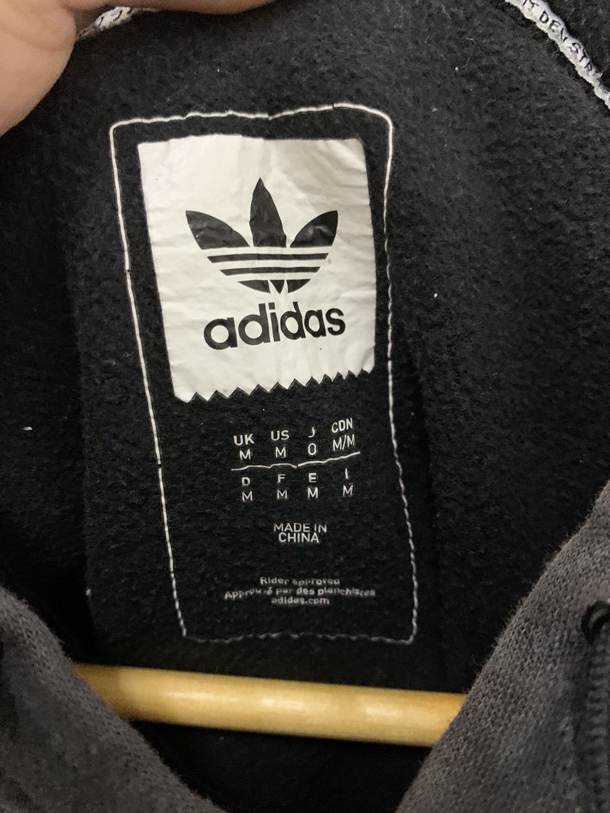 Adidas Trefoil Faded Distressed