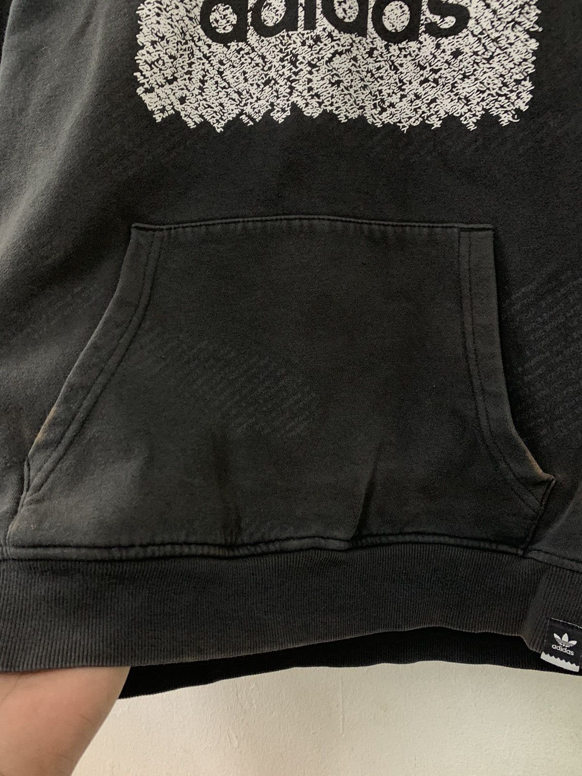 Adidas Trefoil Faded Distressed