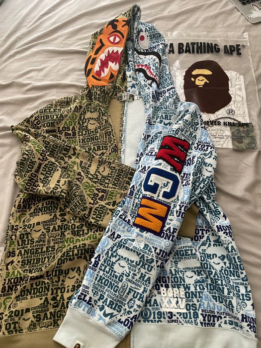 ショッピング エイプ BAPE XXV CITIES CAMO SKATEBOARD - 小物