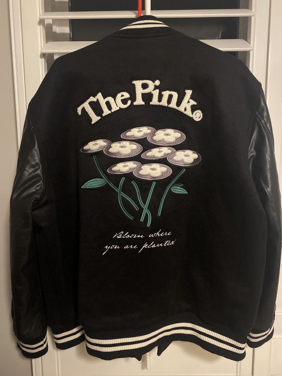 Vandy The Pink Vandy the Pink 40th Anniversary Varsity Jacket Black ...