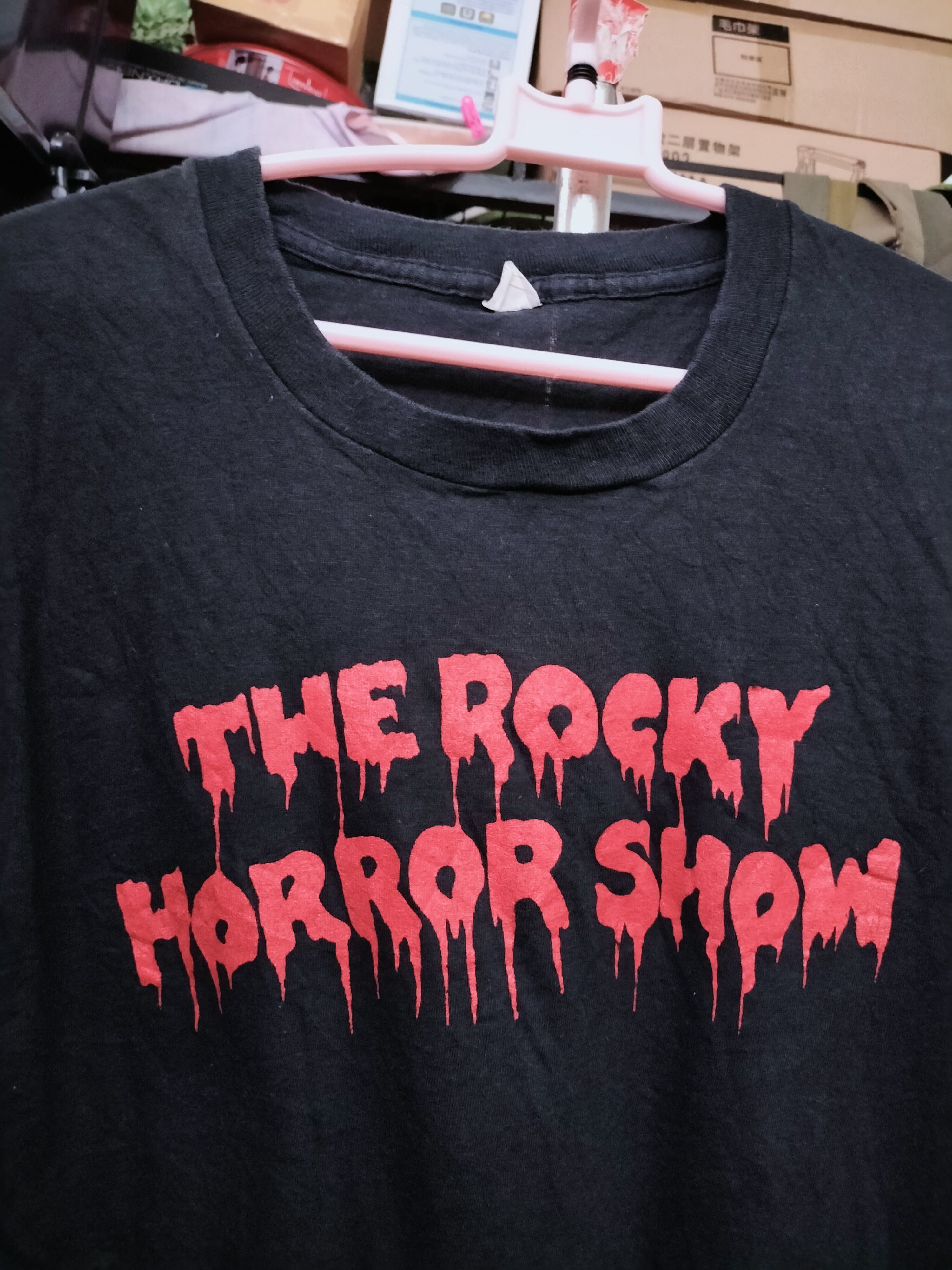 Vintage 70s The Rocky Horror Show fashion movies Thin Size US L / EU 52-54 / 3 - 3 Thumbnail