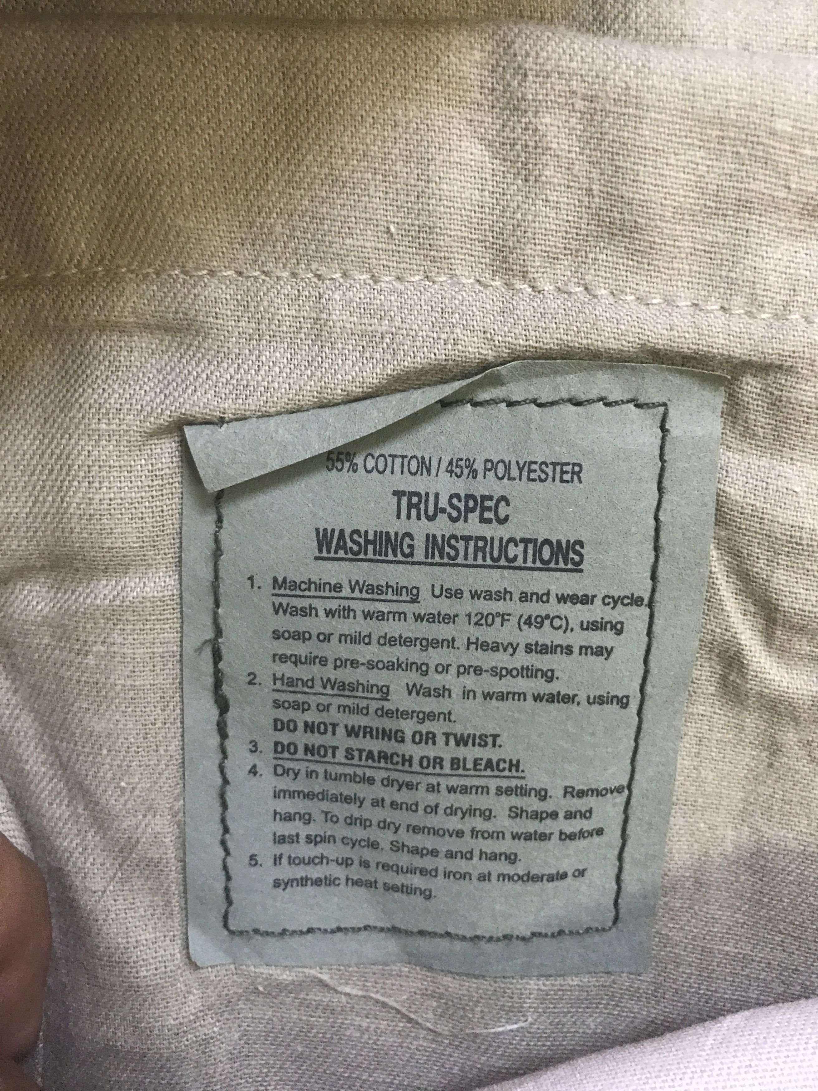 Tru-Spec CP265 BIG SIZE W49 !! Real Issue 6c Military Cargo Pant Size US 44 / EU 60 - 10 Thumbnail
