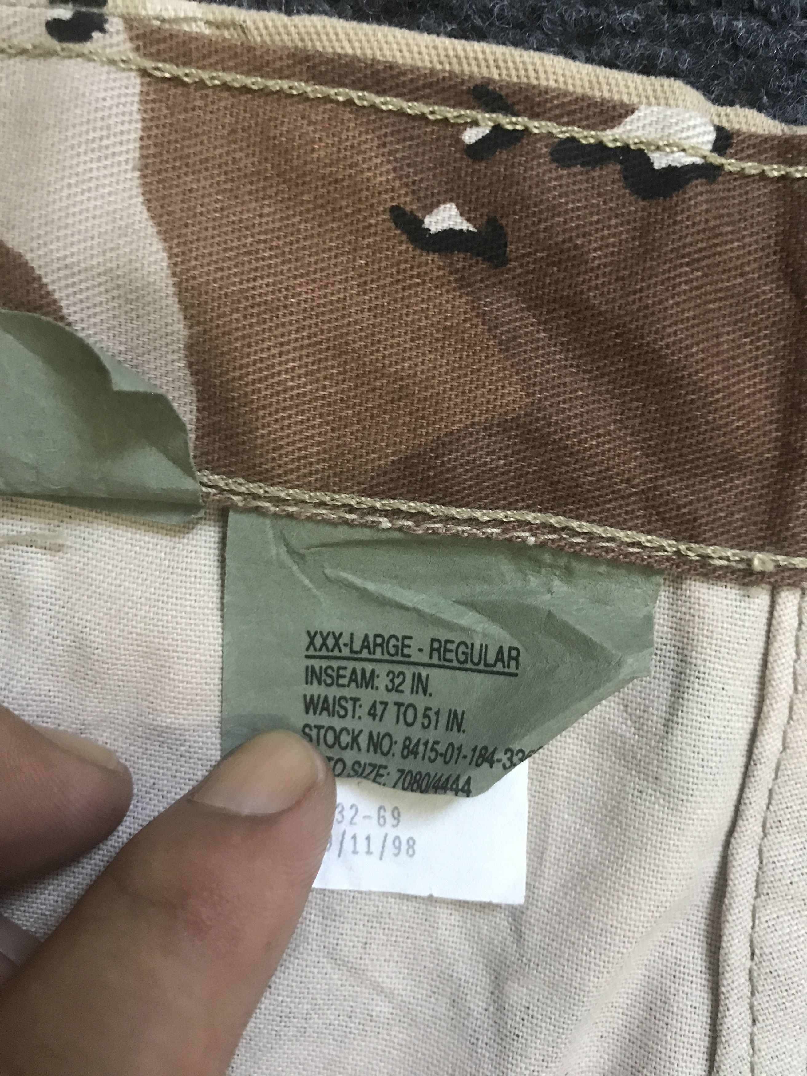 Tru-Spec CP265 BIG SIZE W49 !! Real Issue 6c Military Cargo Pant Size US 44 / EU 60 - 8 Thumbnail