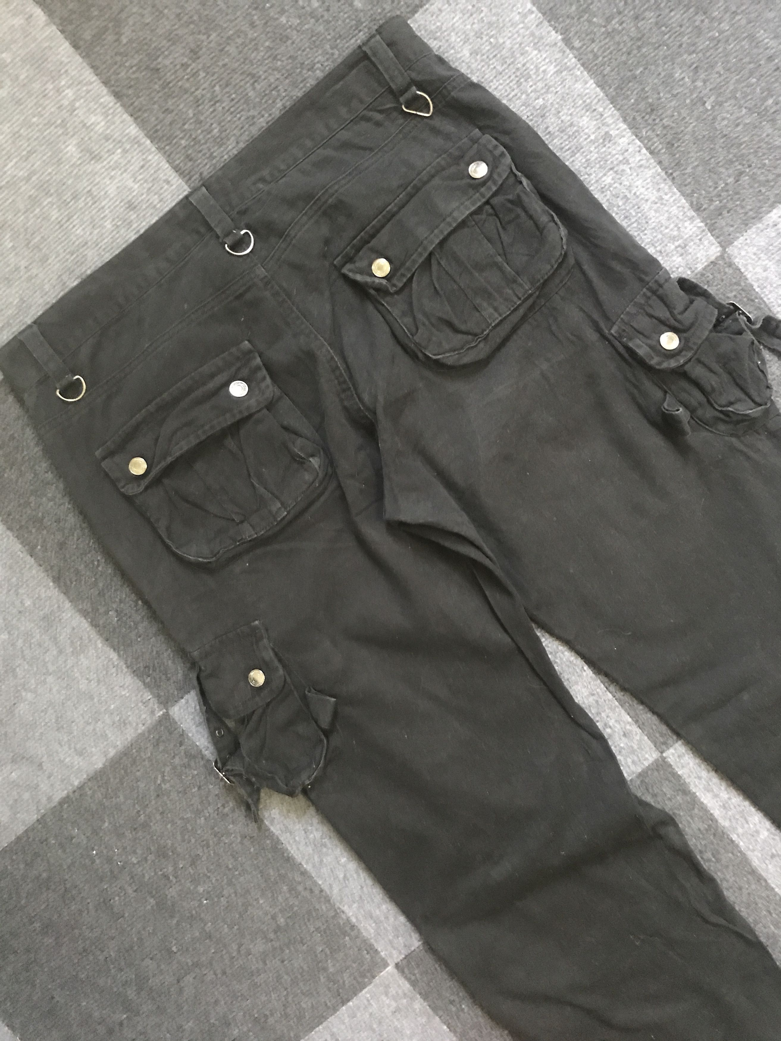 Japanese Brand × Seditionaries P267 LOWBOX Double Knee Cargo Pant Size US 33 - 12 Thumbnail