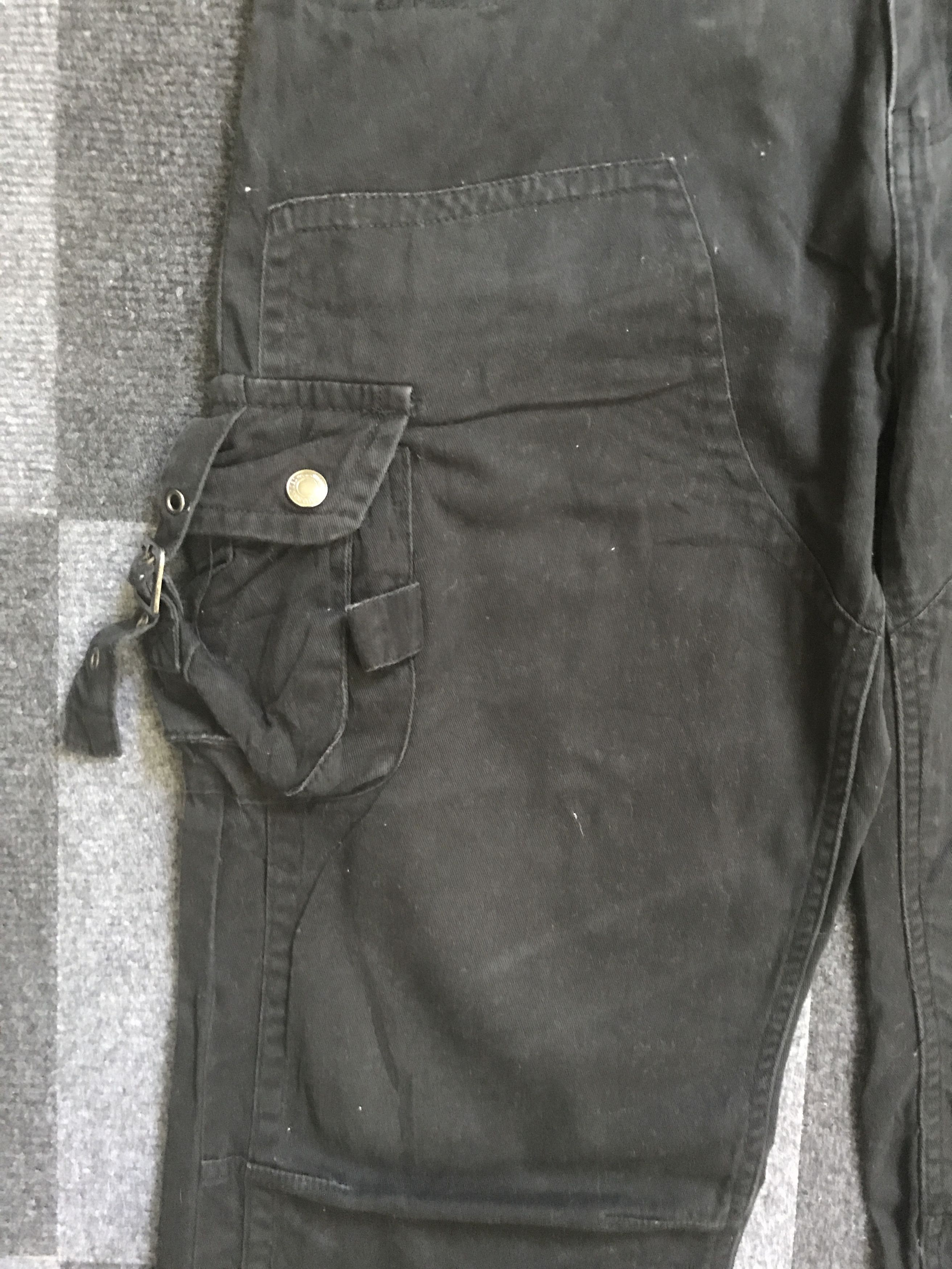 Japanese Brand × Seditionaries P267 LOWBOX Double Knee Cargo Pant Size US 33 - 6 Thumbnail