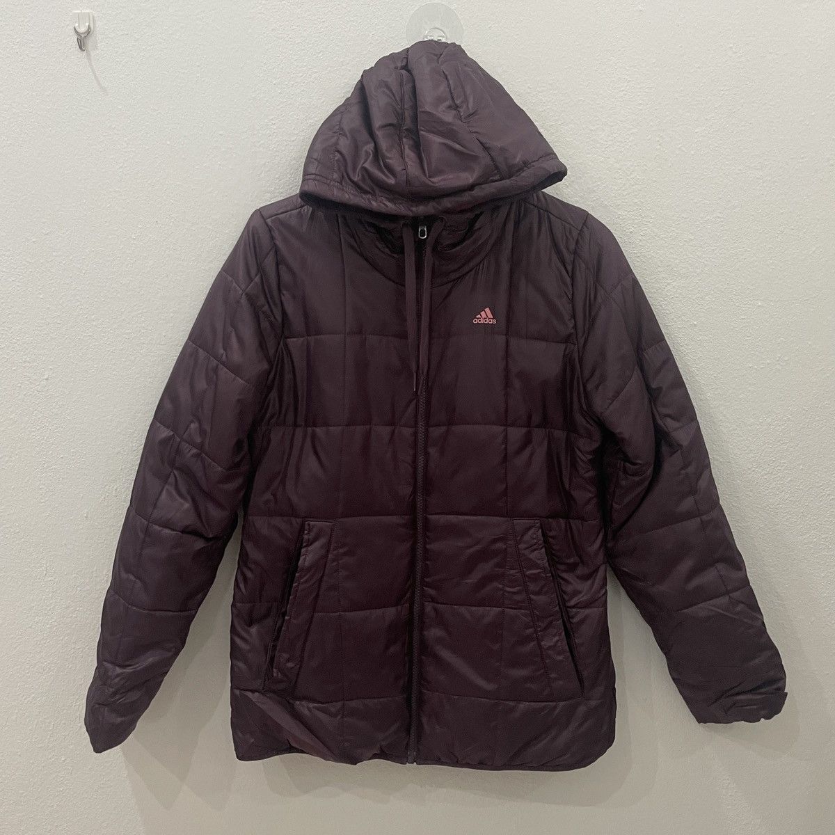 Adidas Vintage Adidas Small Logo Puffer Jacket Size US S / EU 44-46 / 1 - 1 Thumbnail
