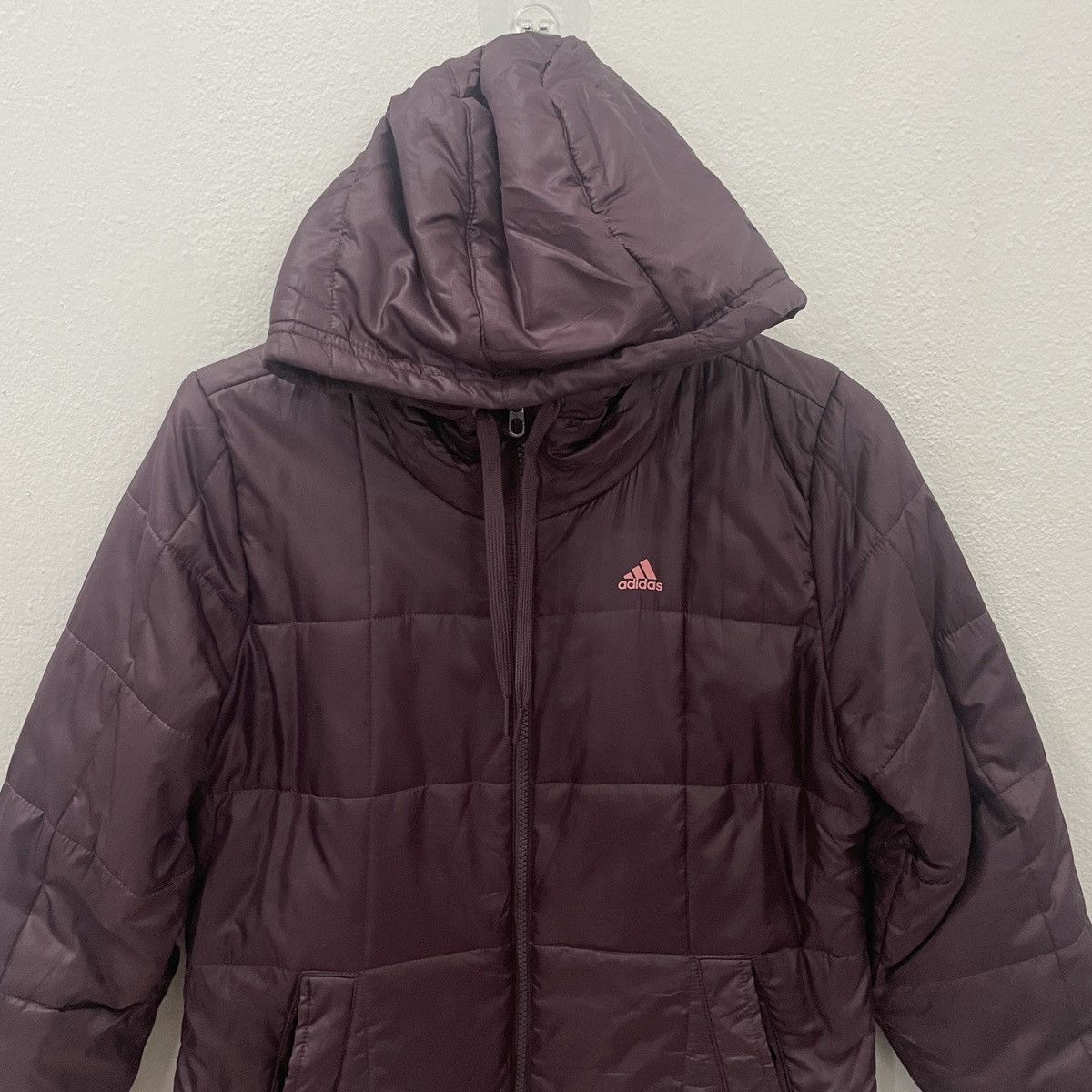 Adidas Vintage Adidas Small Logo Puffer Jacket Size US S / EU 44-46 / 1 - 4 Thumbnail