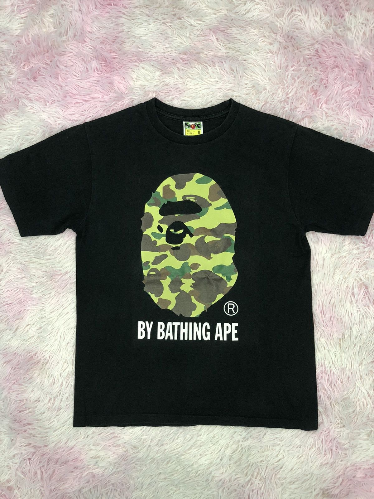 Bape Head Camo Logo T-shirt