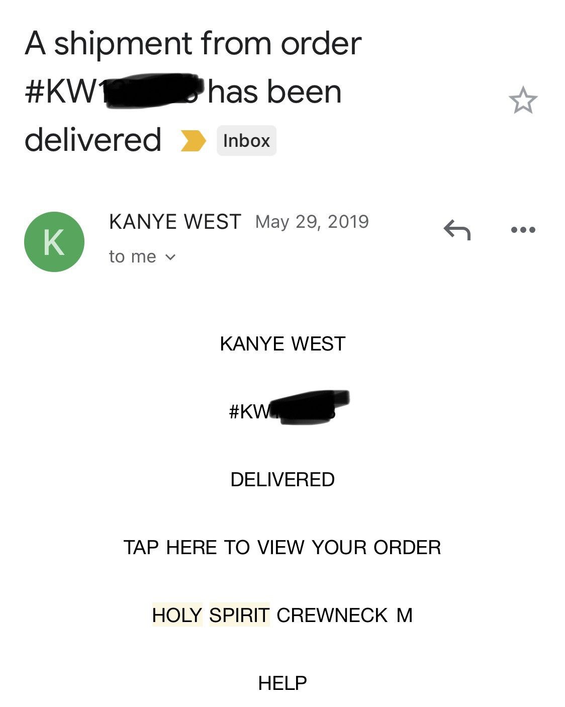 Cactus Plant Flea Market × Kanye West Kanye West CPFM Coachella Holy Sprit Crewneck size M Size US M / EU 48-50 / 2 - 19 Thumbnail
