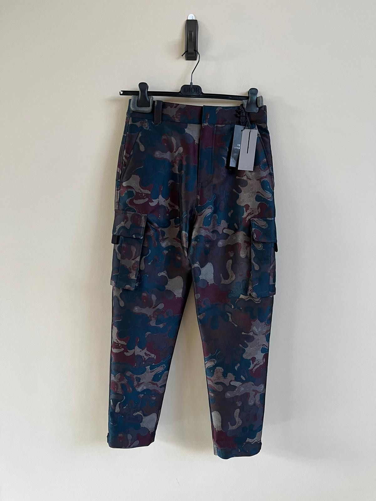 Dior Camouflage Cargo Pants Size US 30 / EU 46 - 7 Thumbnail