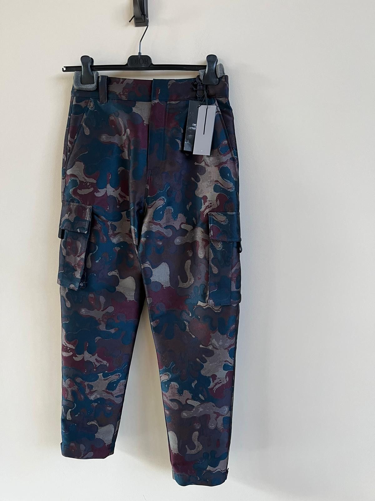 Dior Camouflage Cargo Pants Size US 30 / EU 46 - 10 Thumbnail